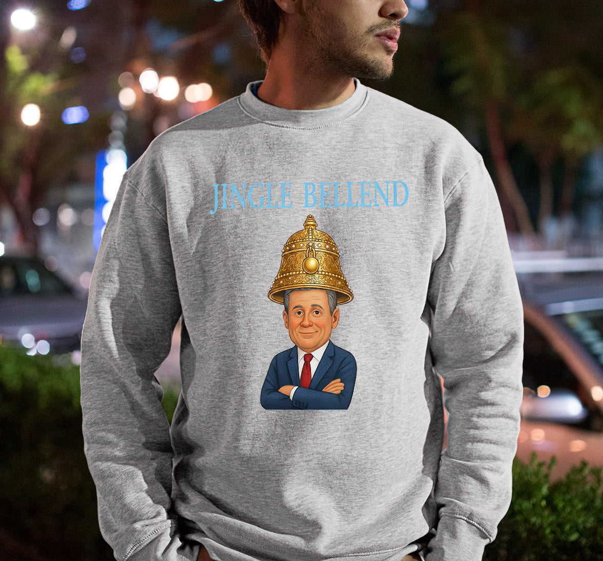 Jingle Bellend – Christmas Cheer Jewelry, Festive Holiday Accessory, Yuletide Sparkle Gift, Seasonal Celebration Sweatshirt