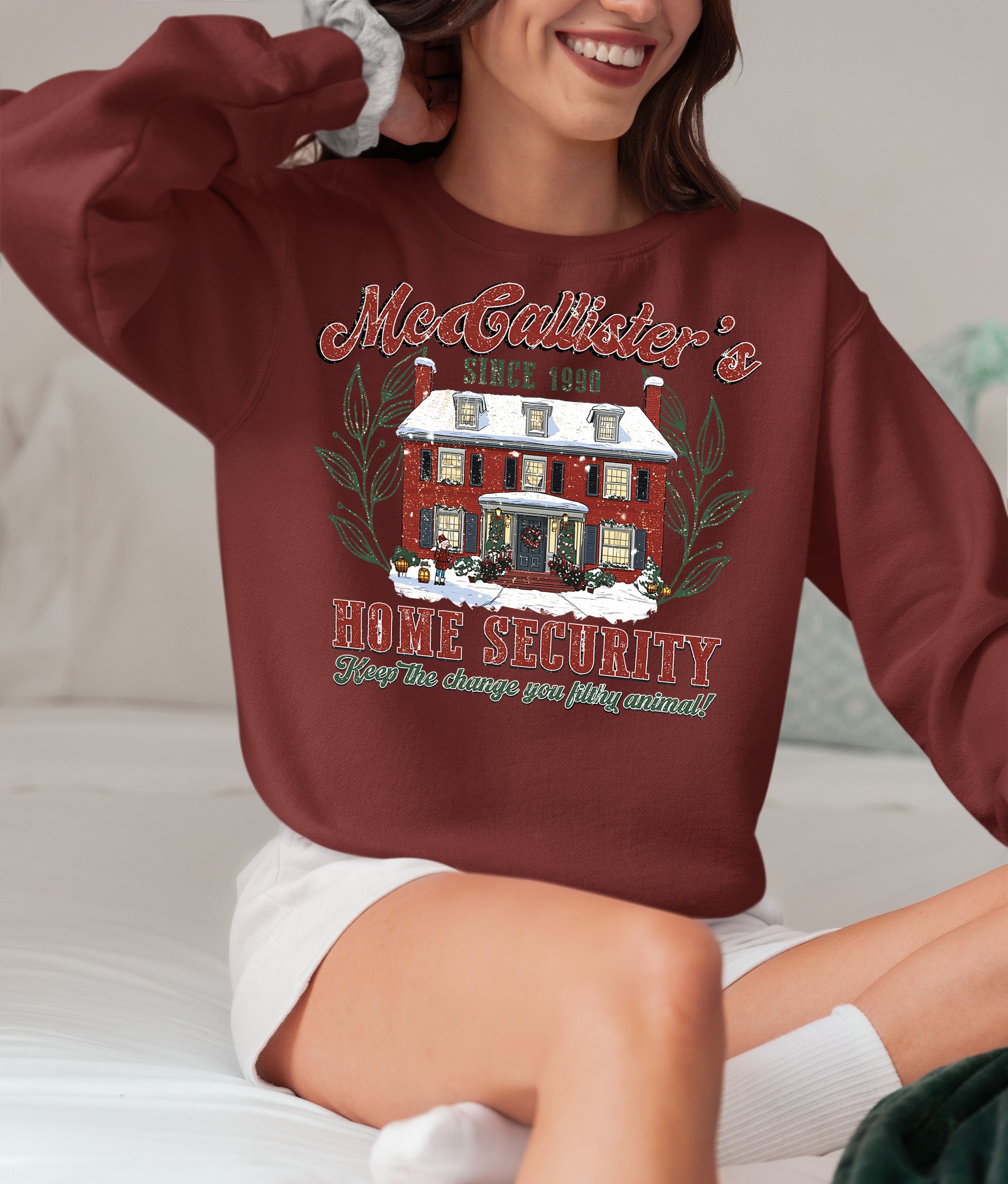 McCallister's Since 1999 Christmas Collection - Festive Holiday Keepsake Sweatshirt