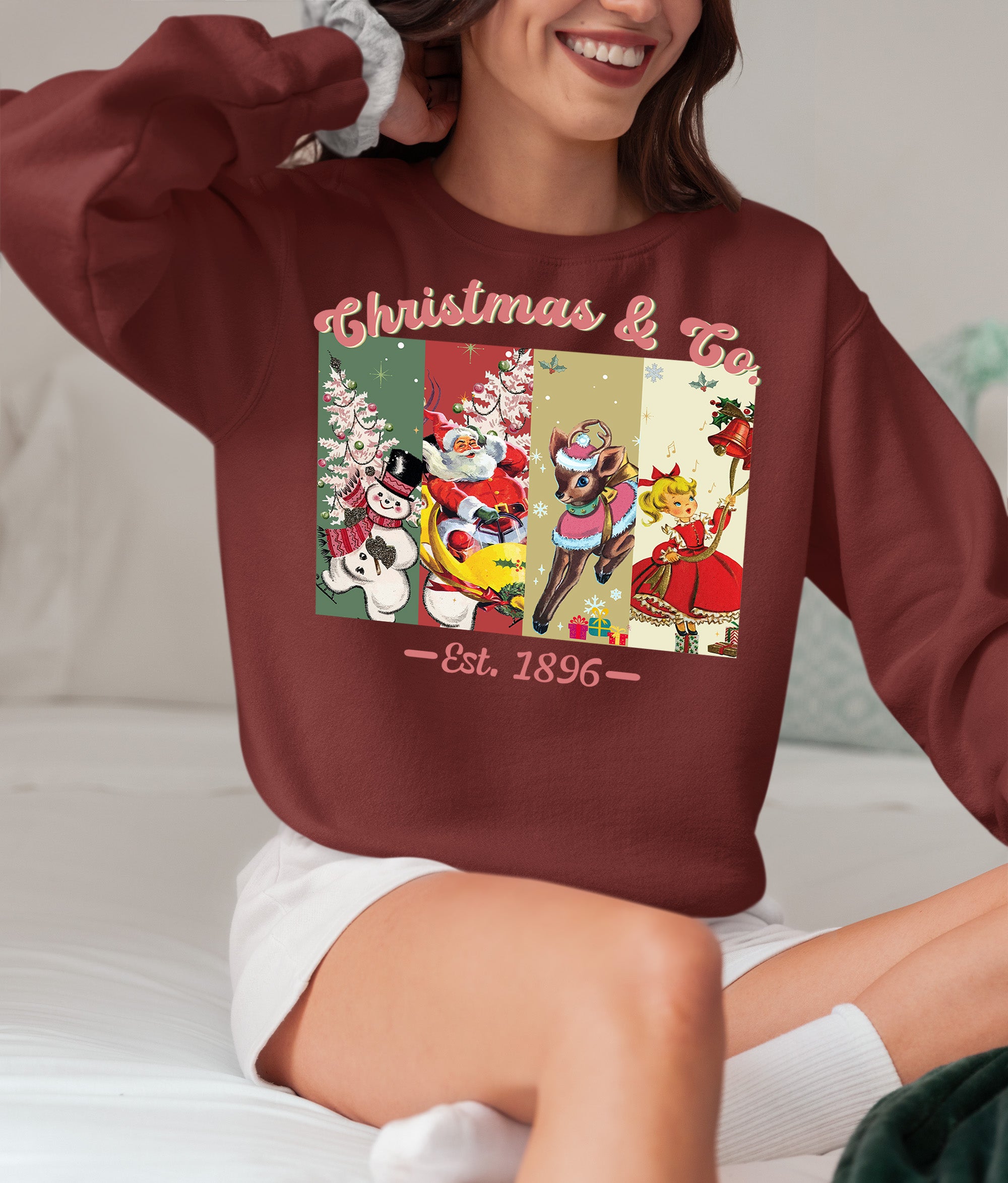 Christmas & Co 1896 Vintage Holiday Keepsake – Handmade Seasonal Gift for Collectors Sweatshirt