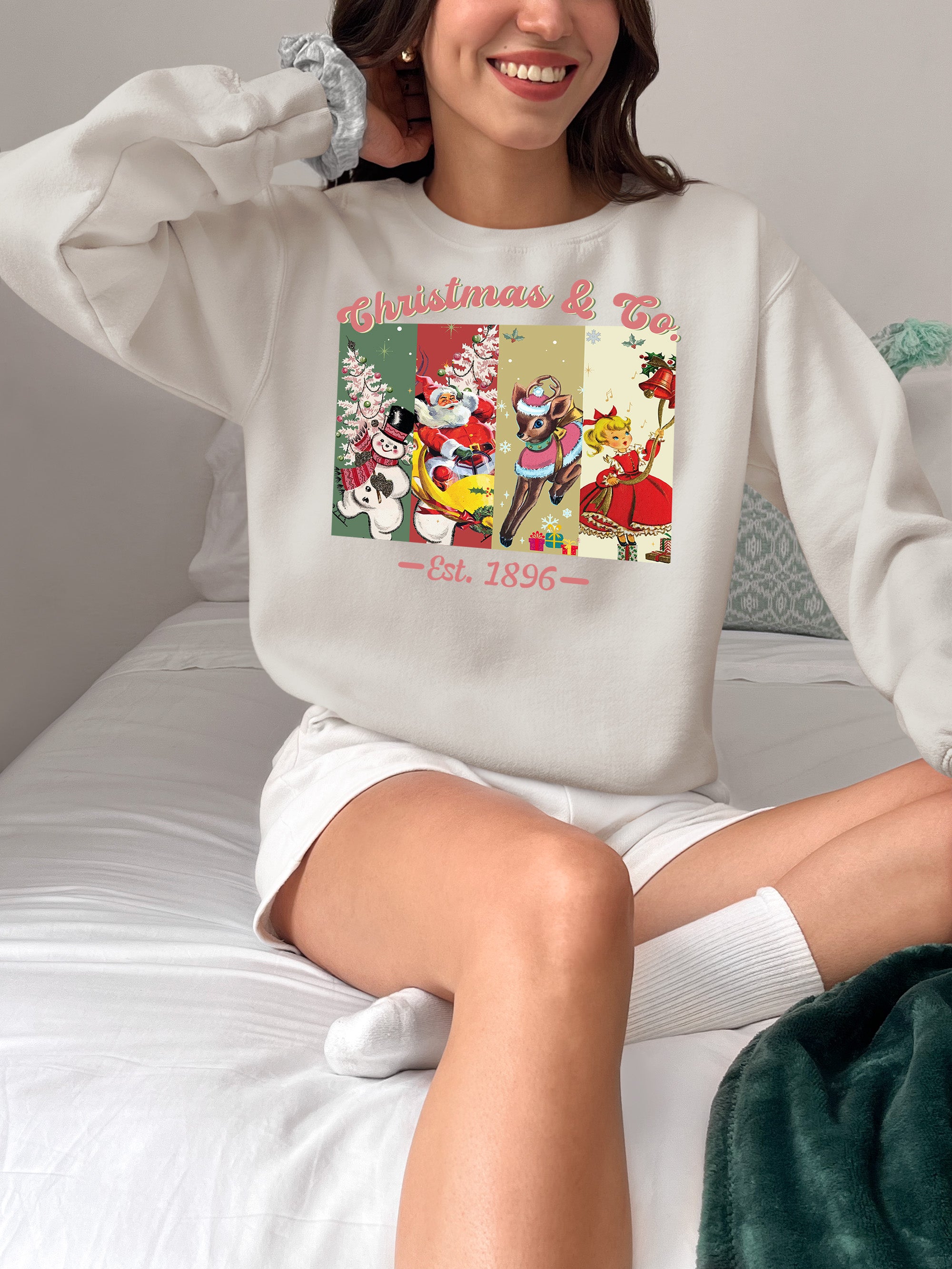 Christmas & Co 1896 Vintage Holiday Keepsake – Handmade Seasonal Gift for Collectors Sweatshirt