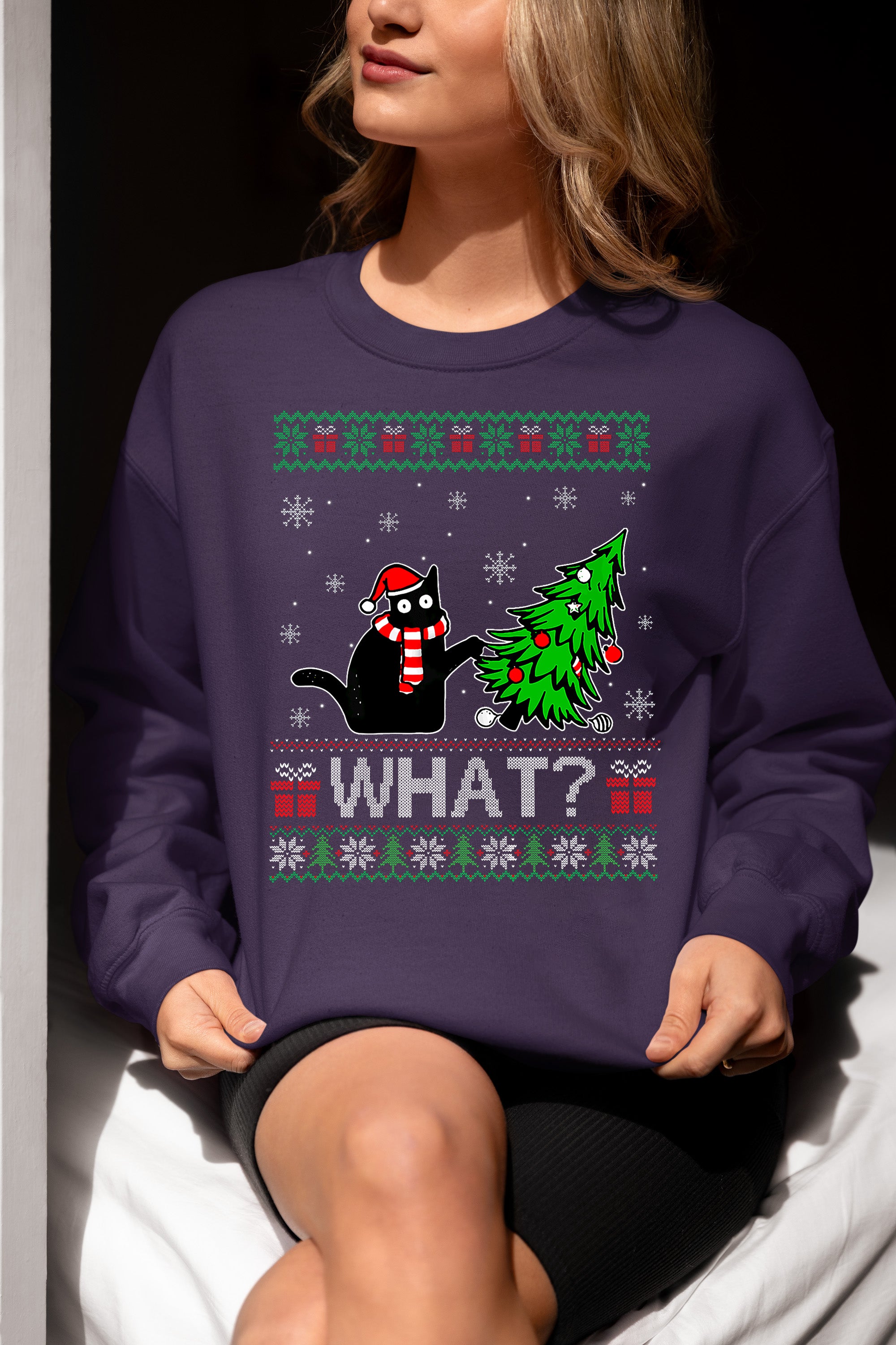 Retro Christmas Vintage Holiday Motif for Crafts, Scrapbooks, and DIY Projects Sweatshirt