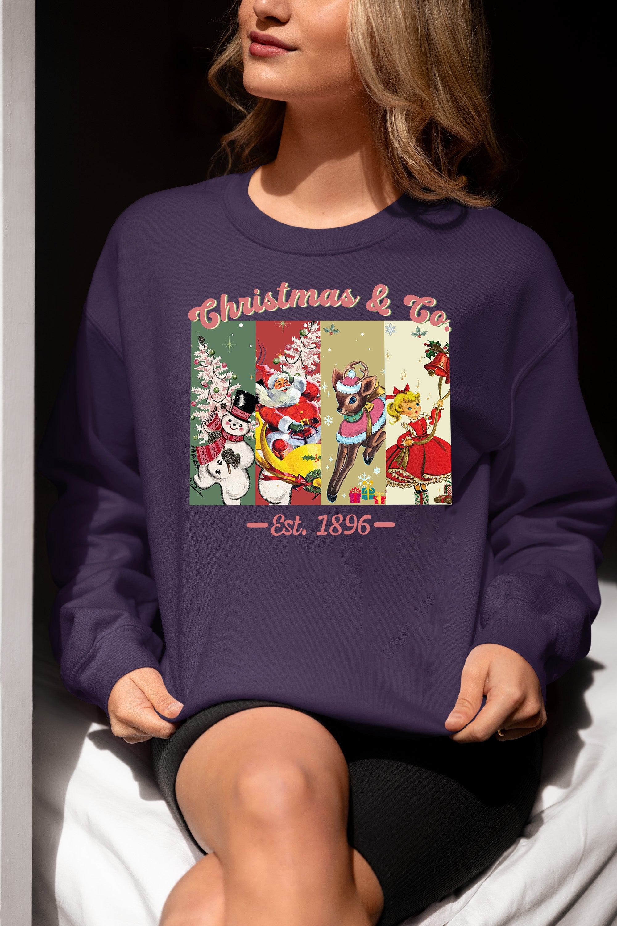Christmas & Co 1896 Vintage Holiday Keepsake – Handmade Seasonal Gift for Collectors Sweatshirt