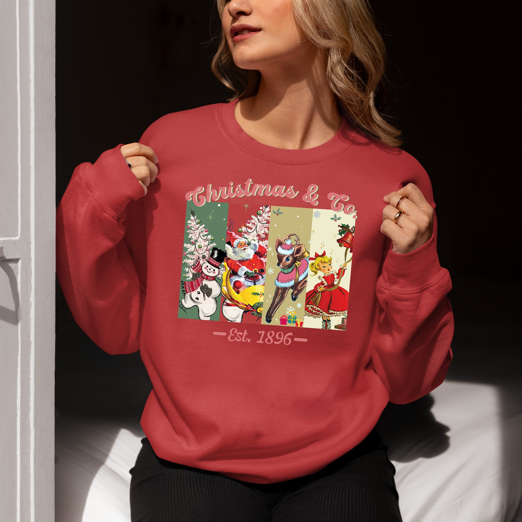 Christmas & Co 1896 Vintage Holiday Keepsake – Handmade Seasonal Gift for Collectors Sweatshirt
