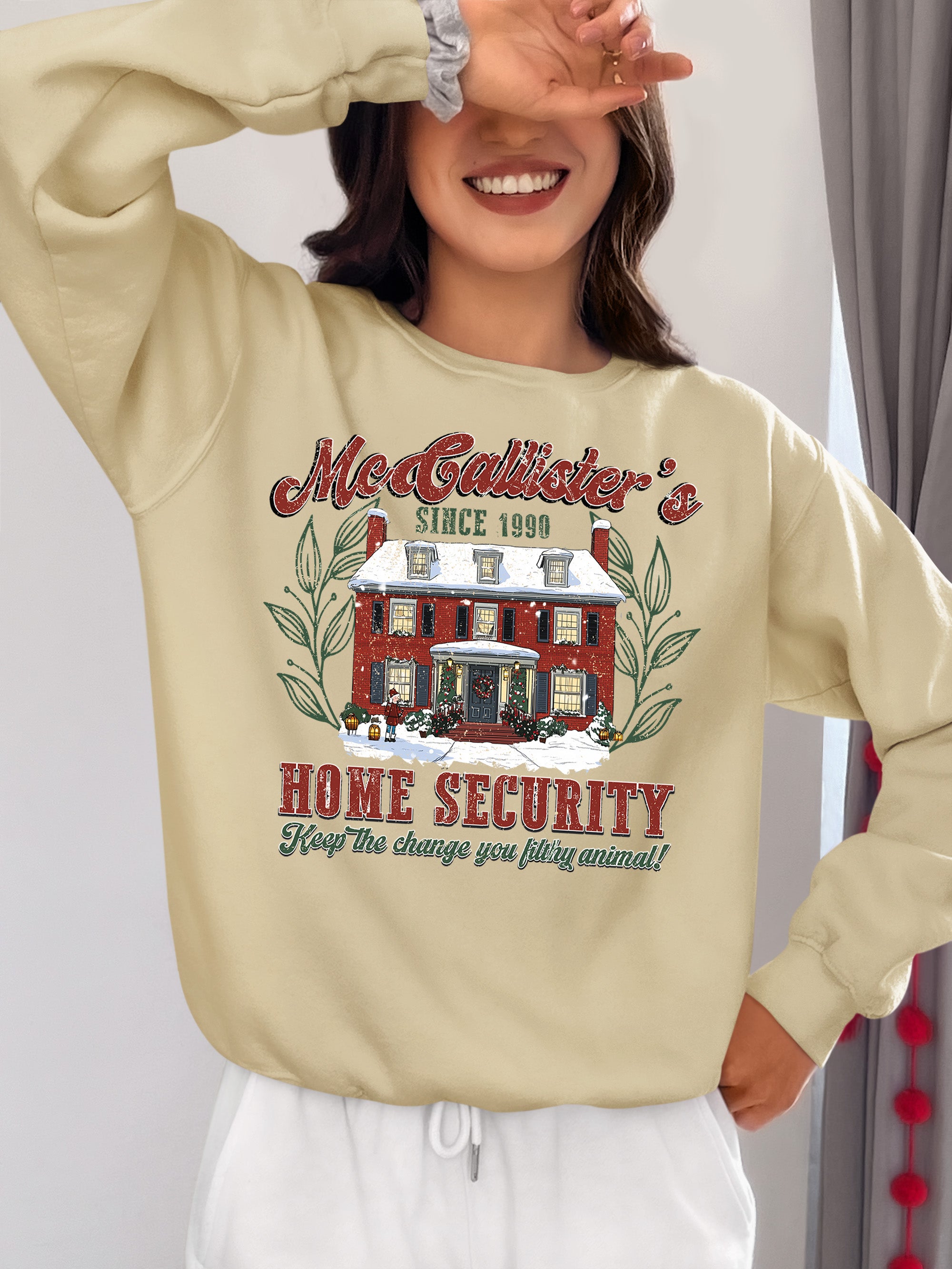 McCallister's Since 1999 Christmas Collection - Festive Holiday Keepsake Sweatshirt