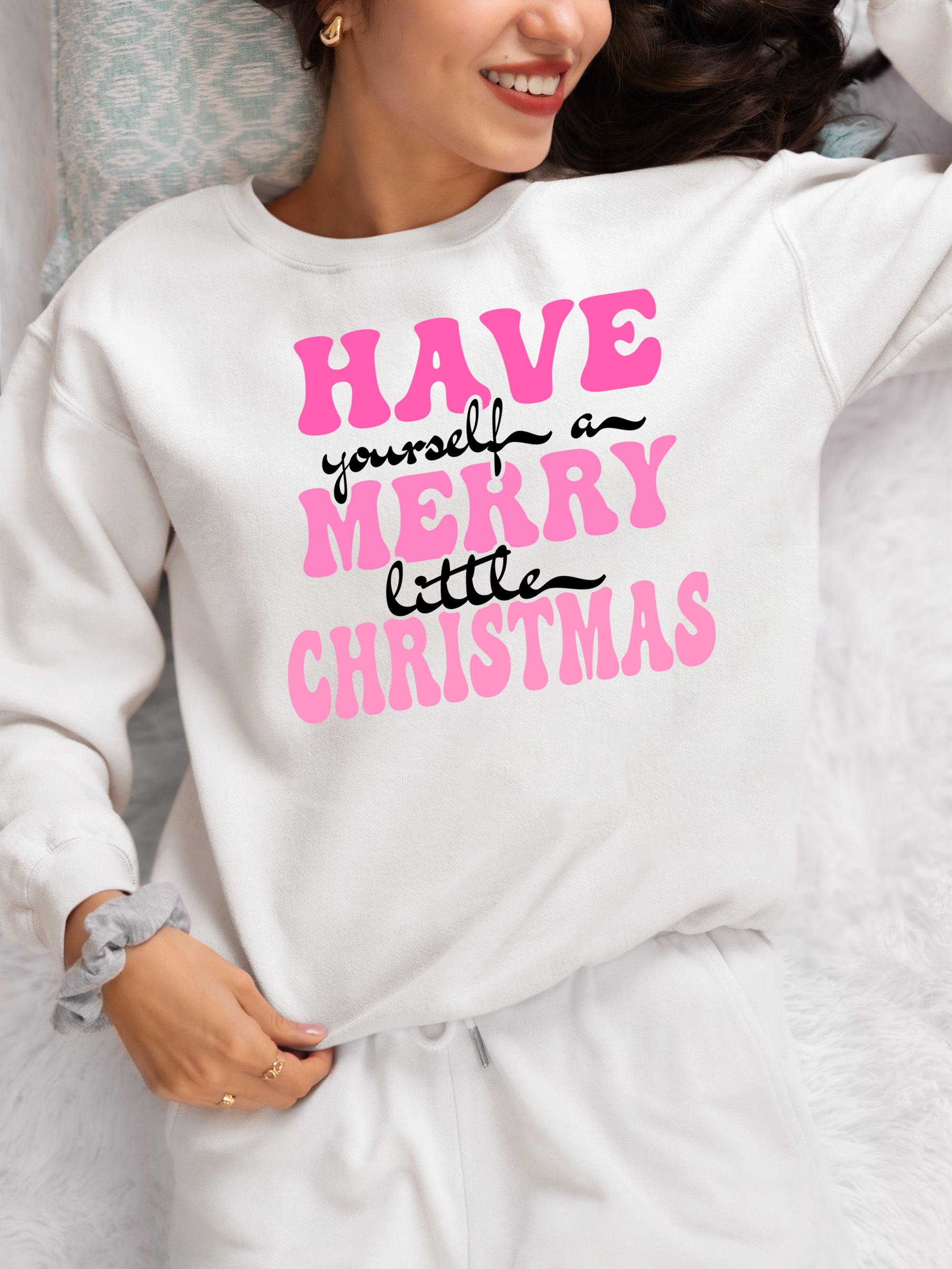 Have yourself a merry little christmas - festive vibes for cozy gifting and seasonal joy Sweatshirt