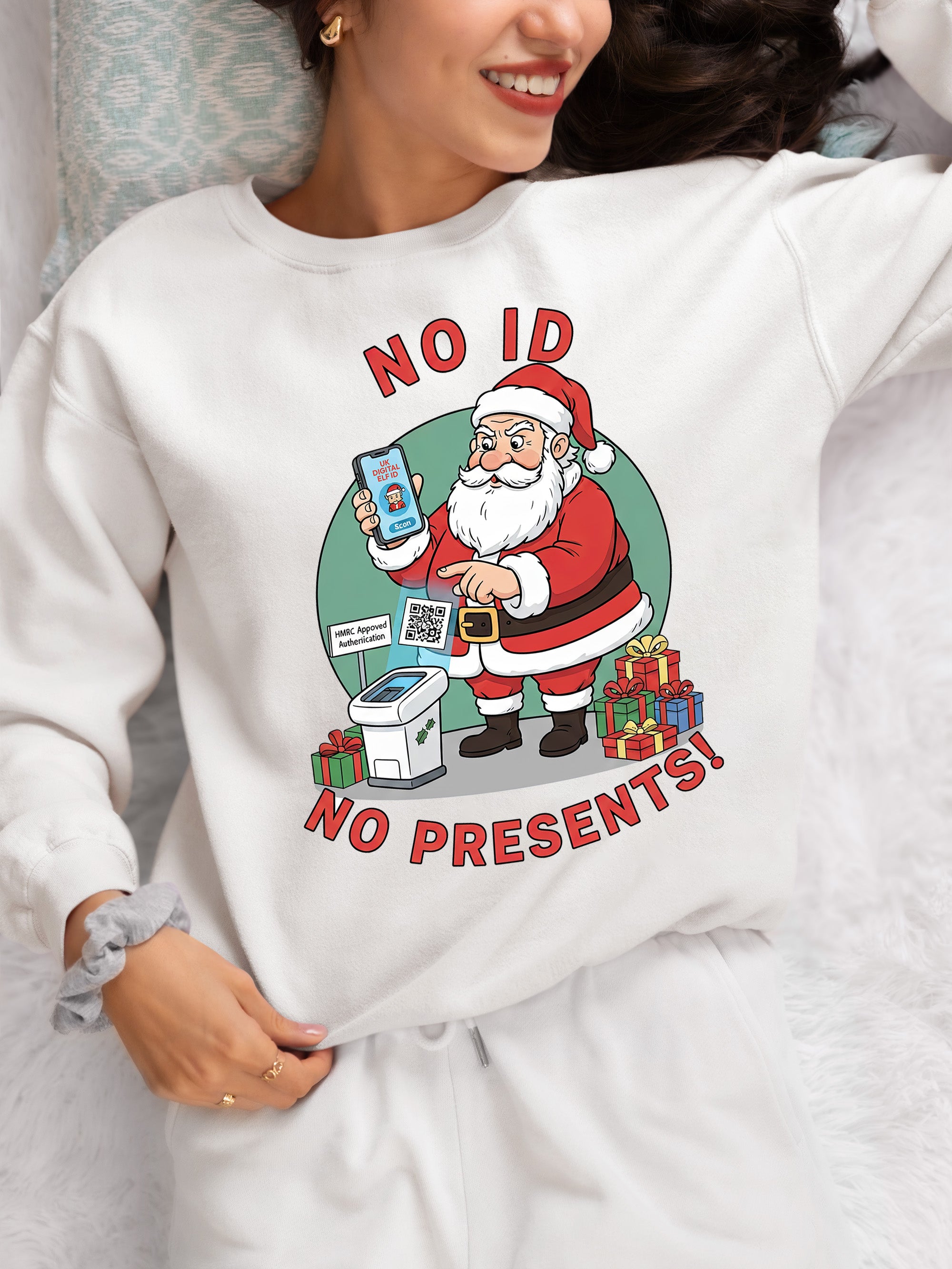 Christmas Themed Keepsake for the Holiday Season - Handmade Festive Charm, Unique Seasonal Gift for Collectors Sweatshirt