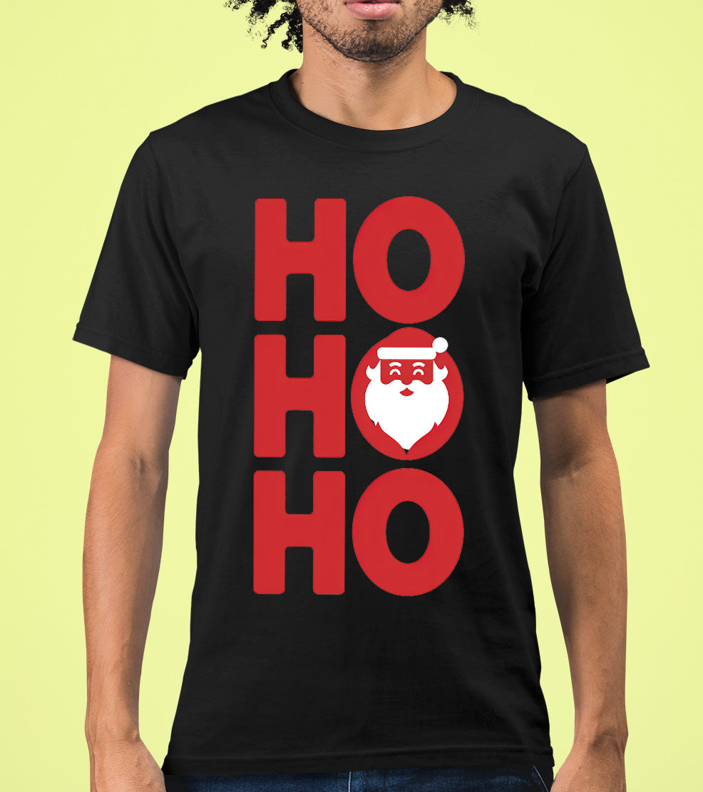 Ho Ho Ho Christmas Cheer — Festive Seasonal Joy for the Holidays, Merry & Bright T-Shirt