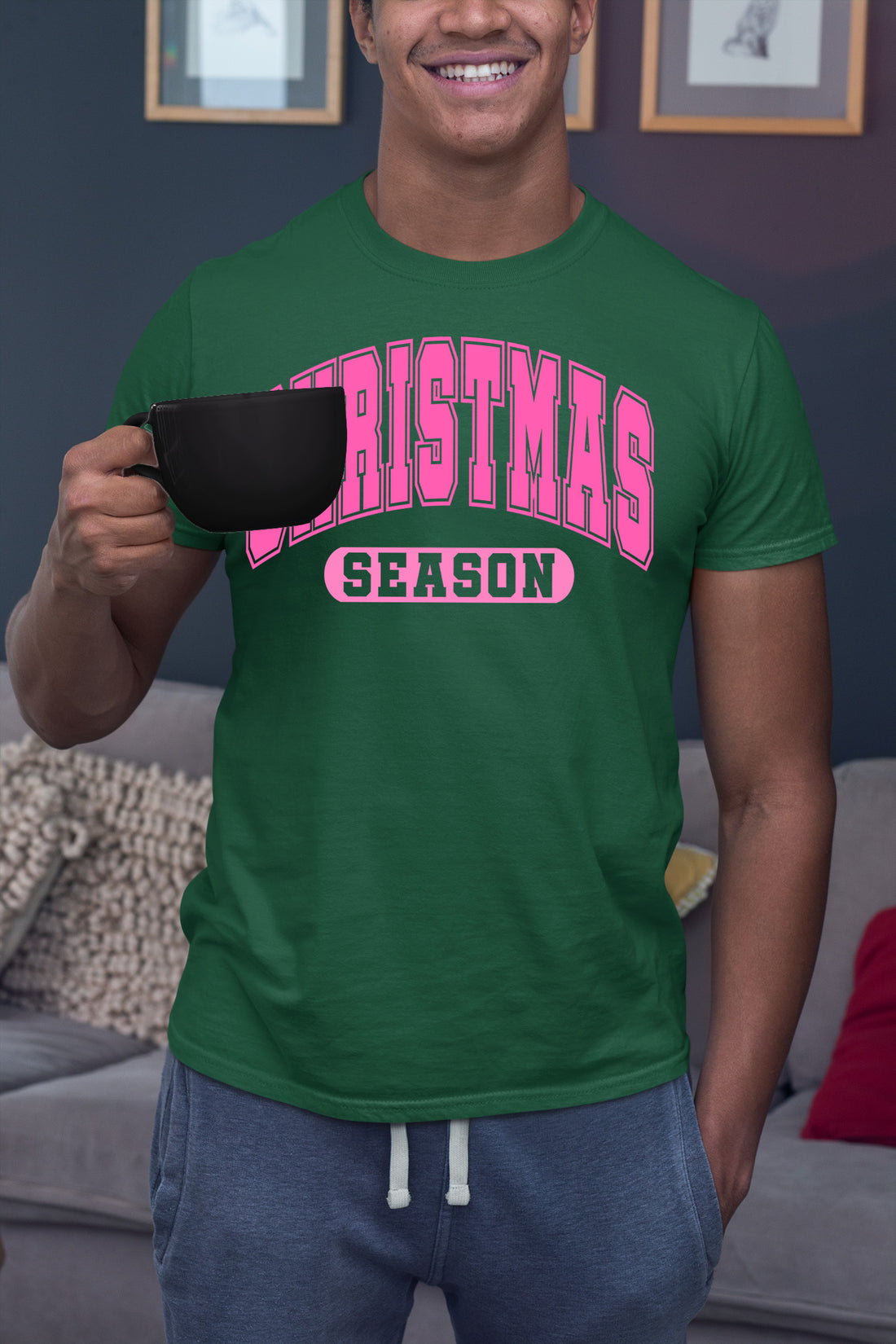 Handmade Christmas Season Keepsake for Holiday Gift | Festive Winter Magic, Cozy & Timeless Treasure T-Shirt