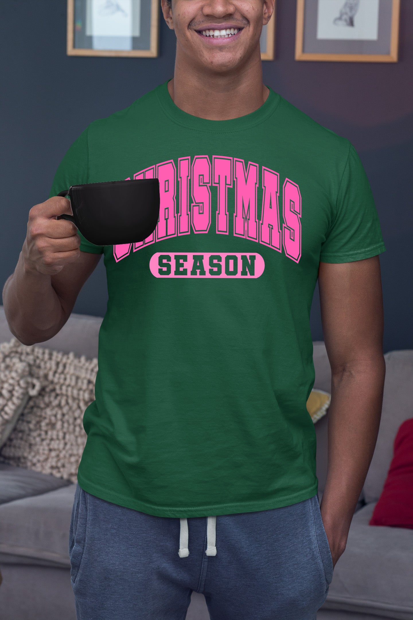 Handmade Christmas Season Keepsake for Holiday Gift | Festive Winter Magic, Cozy & Timeless Treasure T-Shirt