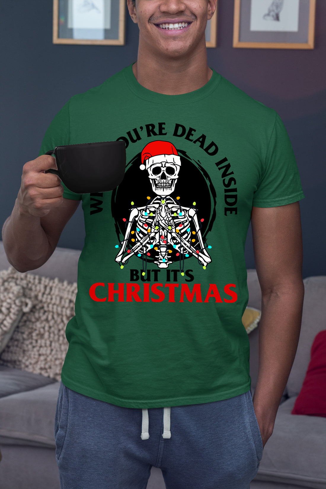Christmas Cozy Gift Idea, Handmade Holiday Treasure for Winter Cheer, Festive Seasonal Keepsake, Unique Seasonal Craft T-Shirt