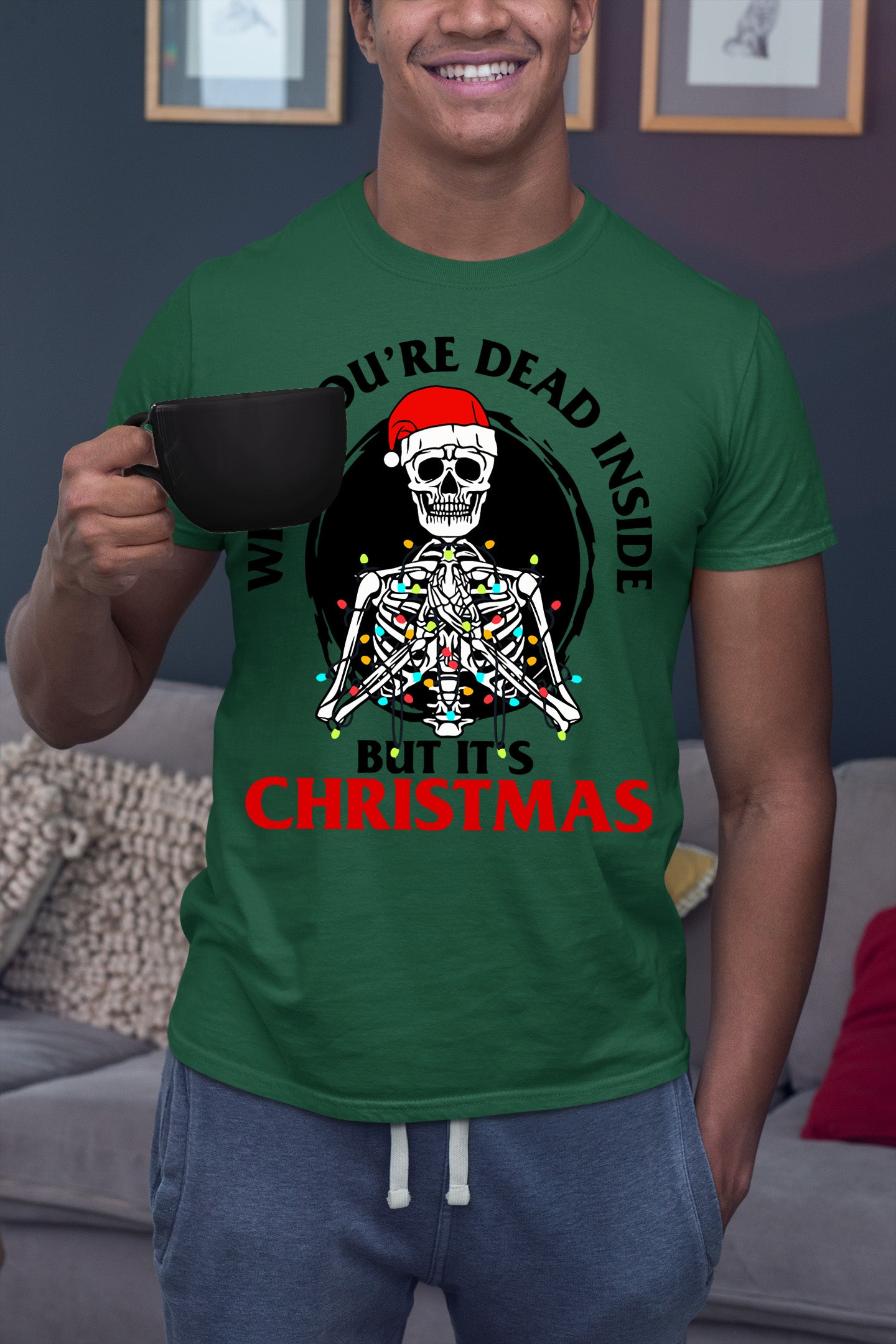 Christmas Cozy Gift Idea, Handmade Holiday Treasure for Winter Cheer, Festive Seasonal Keepsake, Unique Seasonal Craft T-Shirt