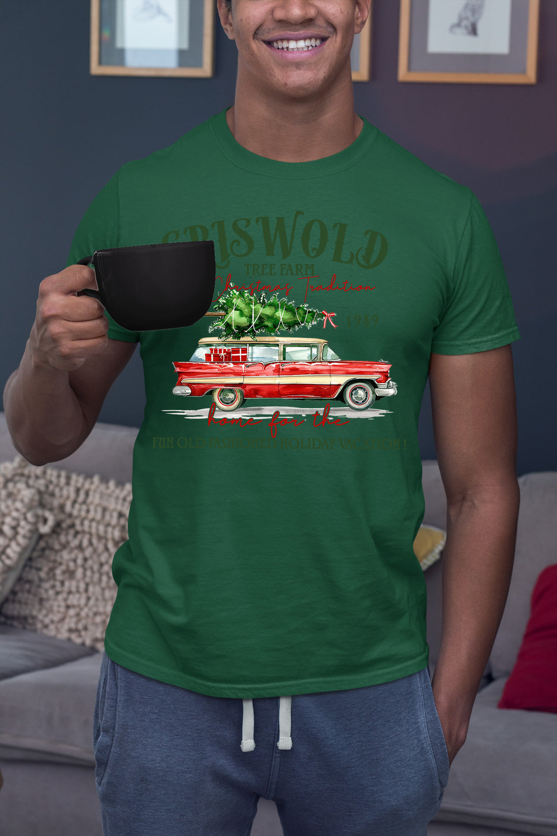Griswold Tree Farm Christmas Magic, Rustic Holiday Charm for Seasonal Celebrations and Gift Giving T-Shirt
