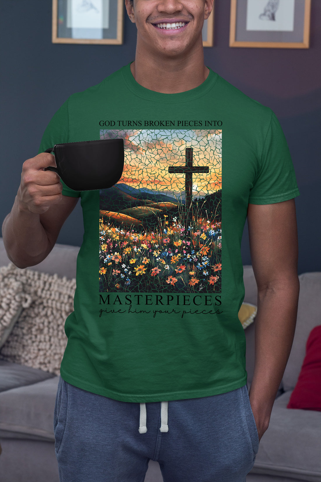 Christmas Masterpieces: Handmade Festive Art Collection for Holiday Gifting, Unique Seasonal Keepsakes T-Shirt