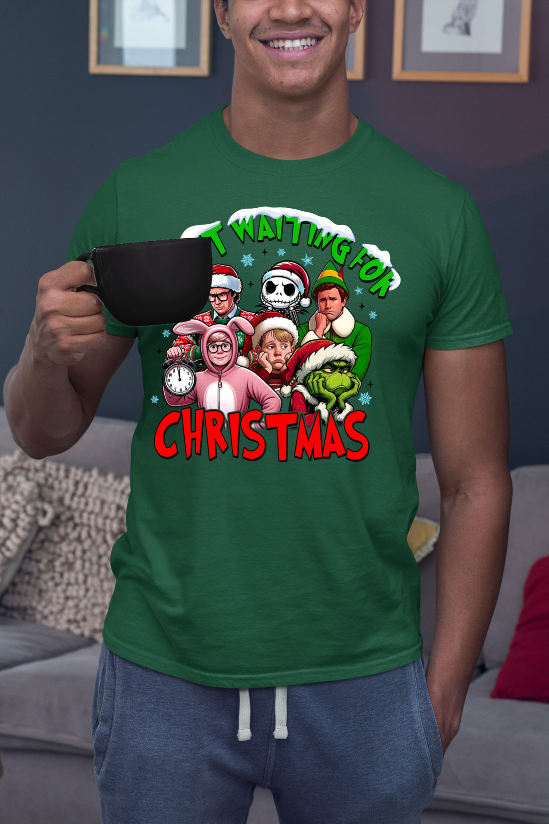 Christmas Cozy Keepsake - Handmade Holiday Gift for Winter Season, Rustic Christmas Charm, Festive Collectible for Shelf T-Shirt