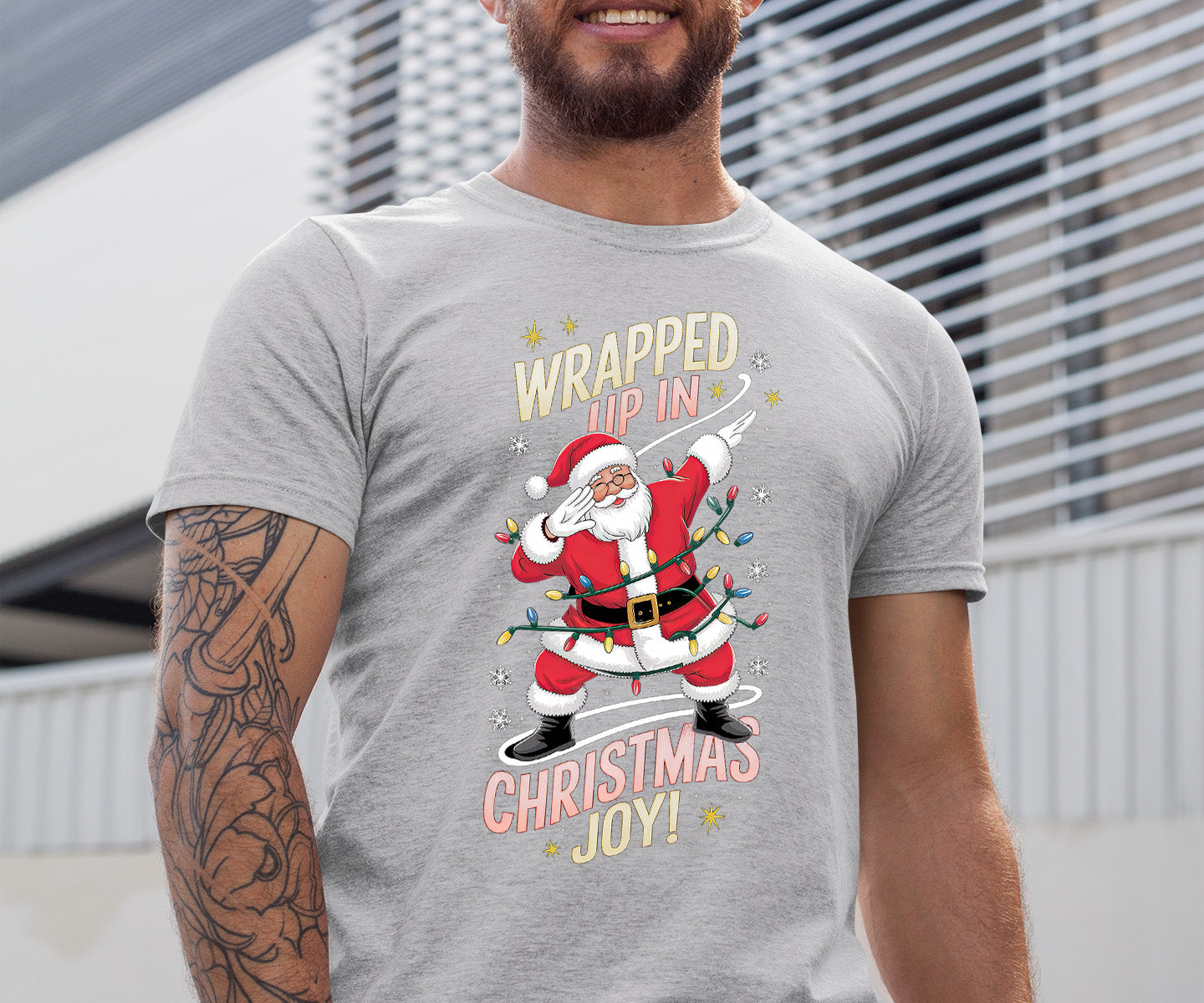 Wrapped up in Christmas Joy – Handmade Keepsake, Cozy Holiday Gift for Loved Ones, Heartfelt Seasonal Treasure T-Shirt