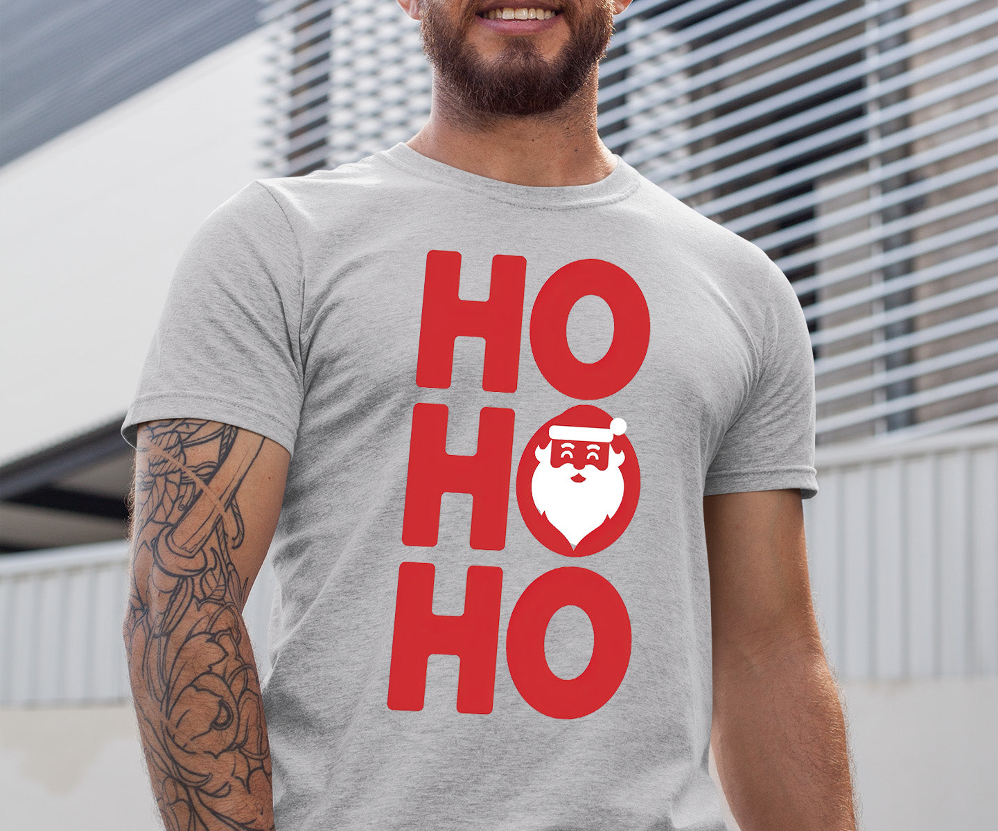 Ho Ho Ho Christmas Cheer — Festive Seasonal Joy for the Holidays, Merry & Bright T-Shirt