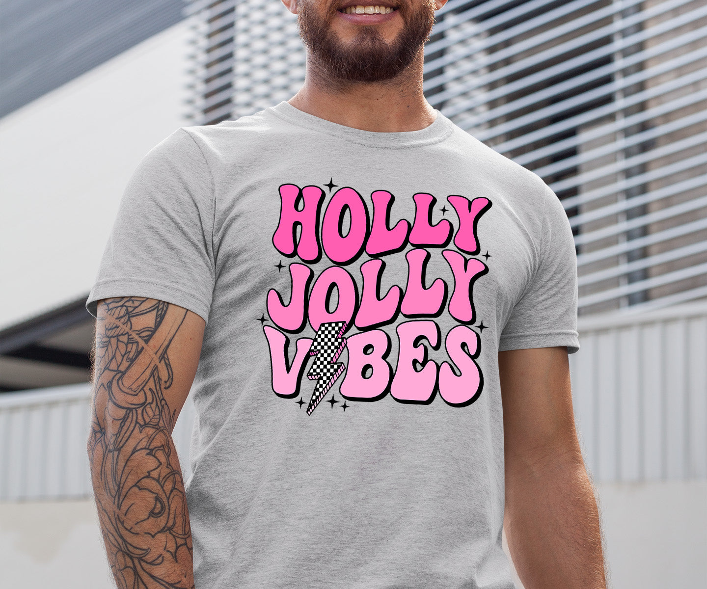 Holly Jolly Vibes Christmas Mood - Festive Seasonal Cheer, Cozy Holiday Spirit, Gift Idea for Winter Nights T-Shirt