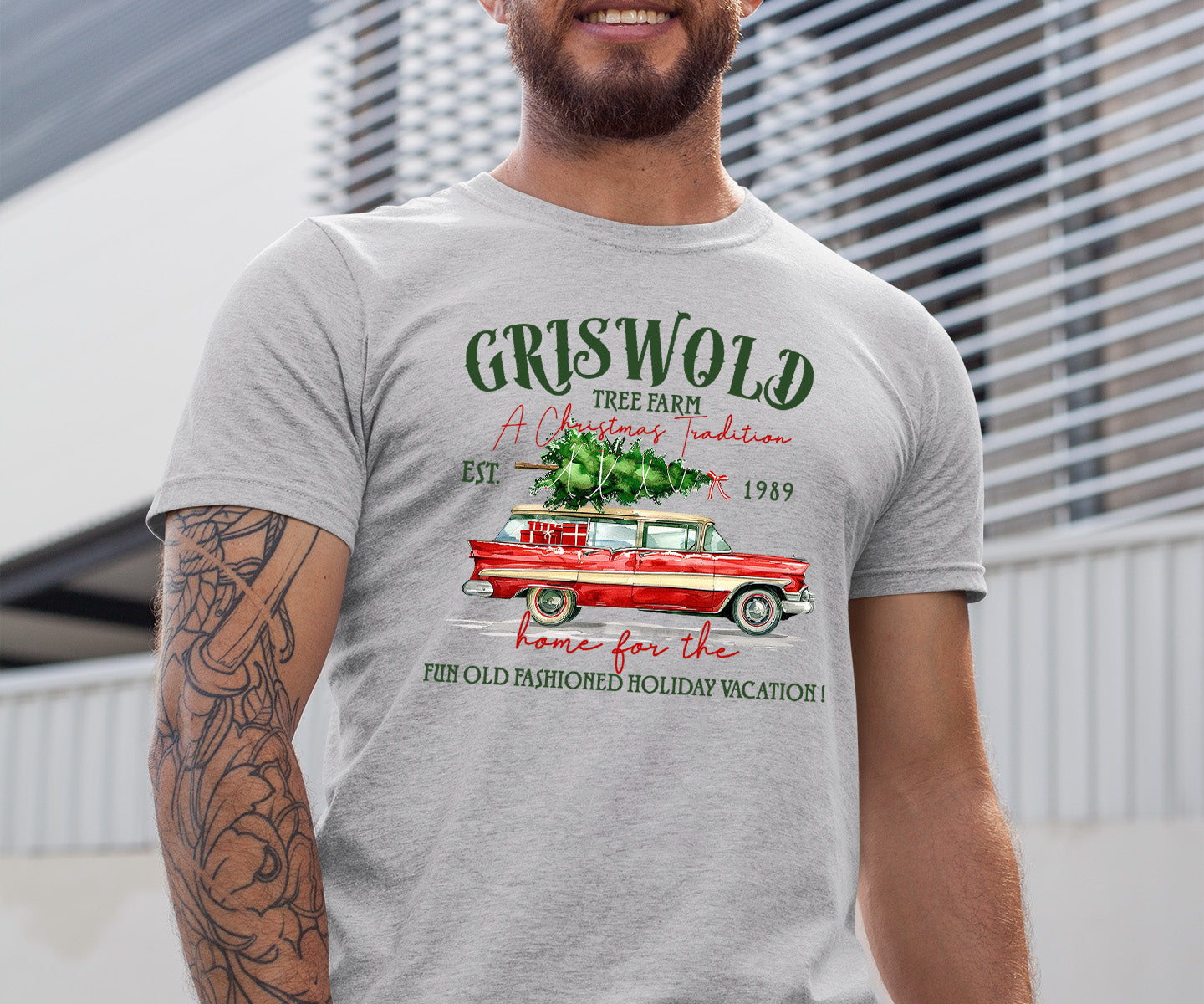 Griswold Tree Farm Christmas Magic, Rustic Holiday Charm for Seasonal Celebrations and Gift Giving T-Shirt