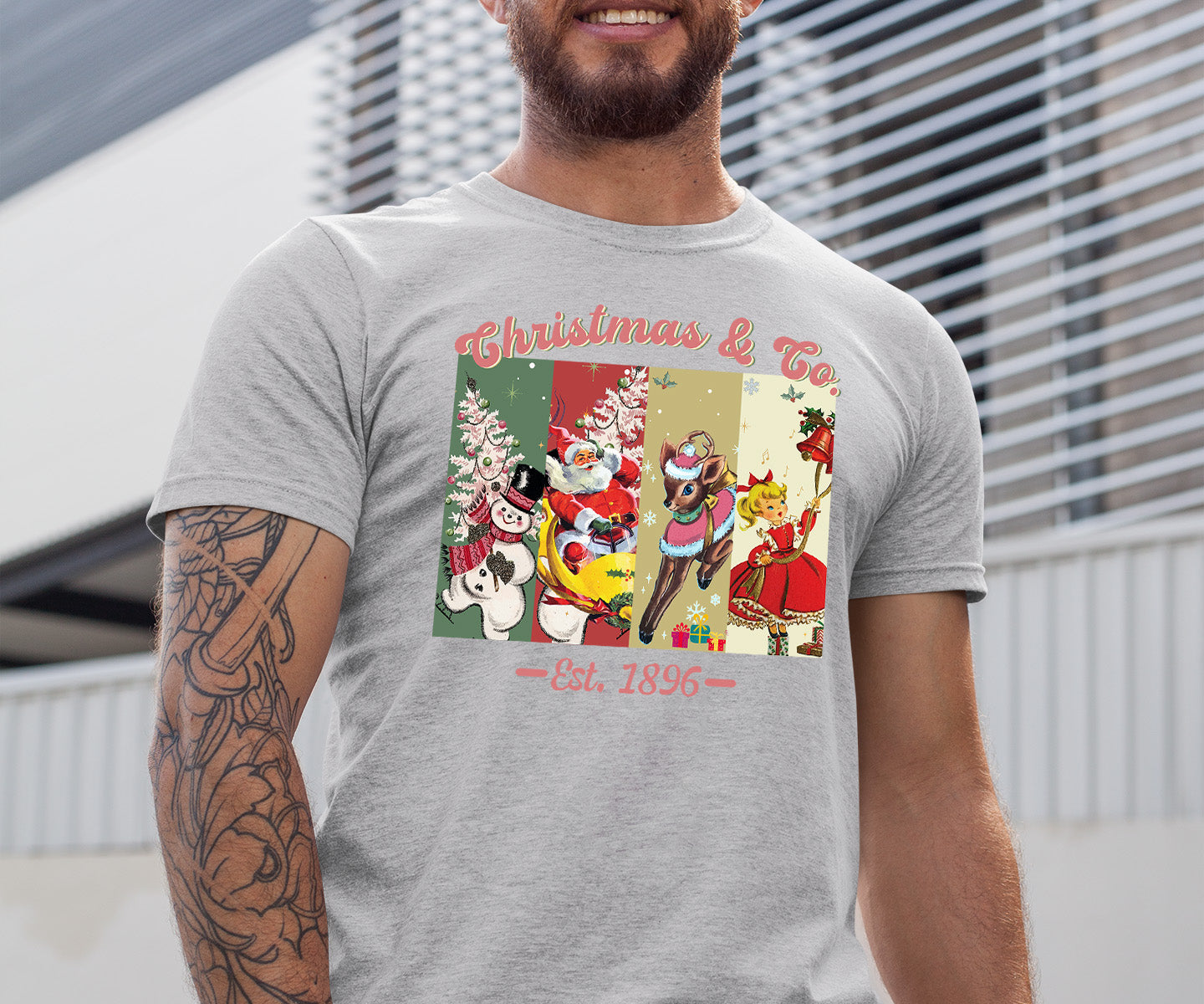 Christmas & Co 1896 Vintage Holiday Keepsake – Handmade Seasonal Gift for Collectors T-Shirt