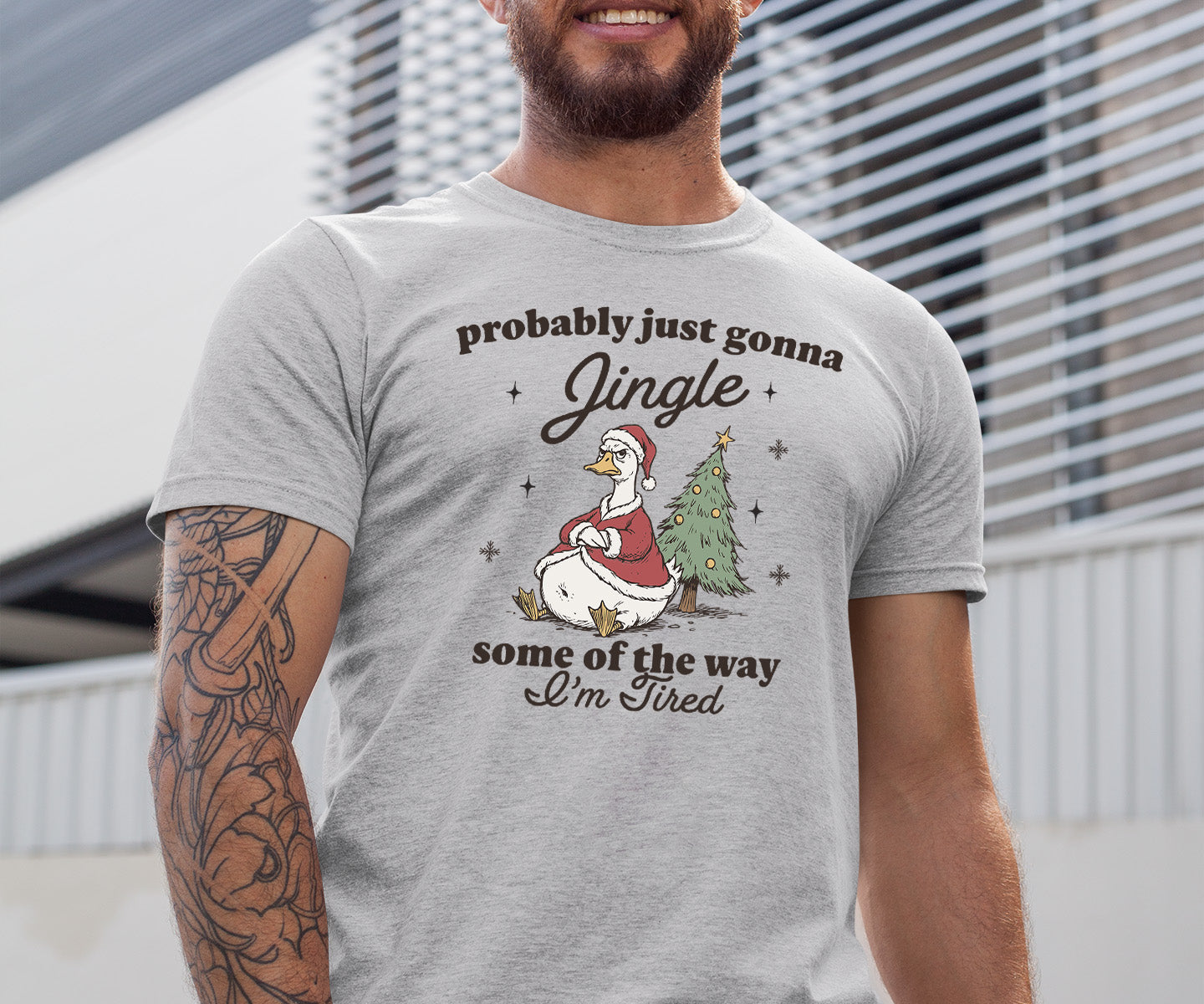 Christmas Joy Collection: Festive accessory with bell charm, sparkling red & green accents for holiday cheer, perfect gift idea, jingle T-Shirt