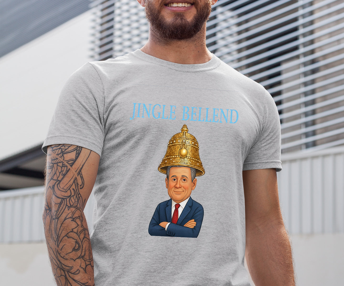 Jingle Bellend – Christmas Cheer Jewelry, Festive Holiday Accessory, Yuletide Sparkle Gift, Seasonal Celebration T-Shirt