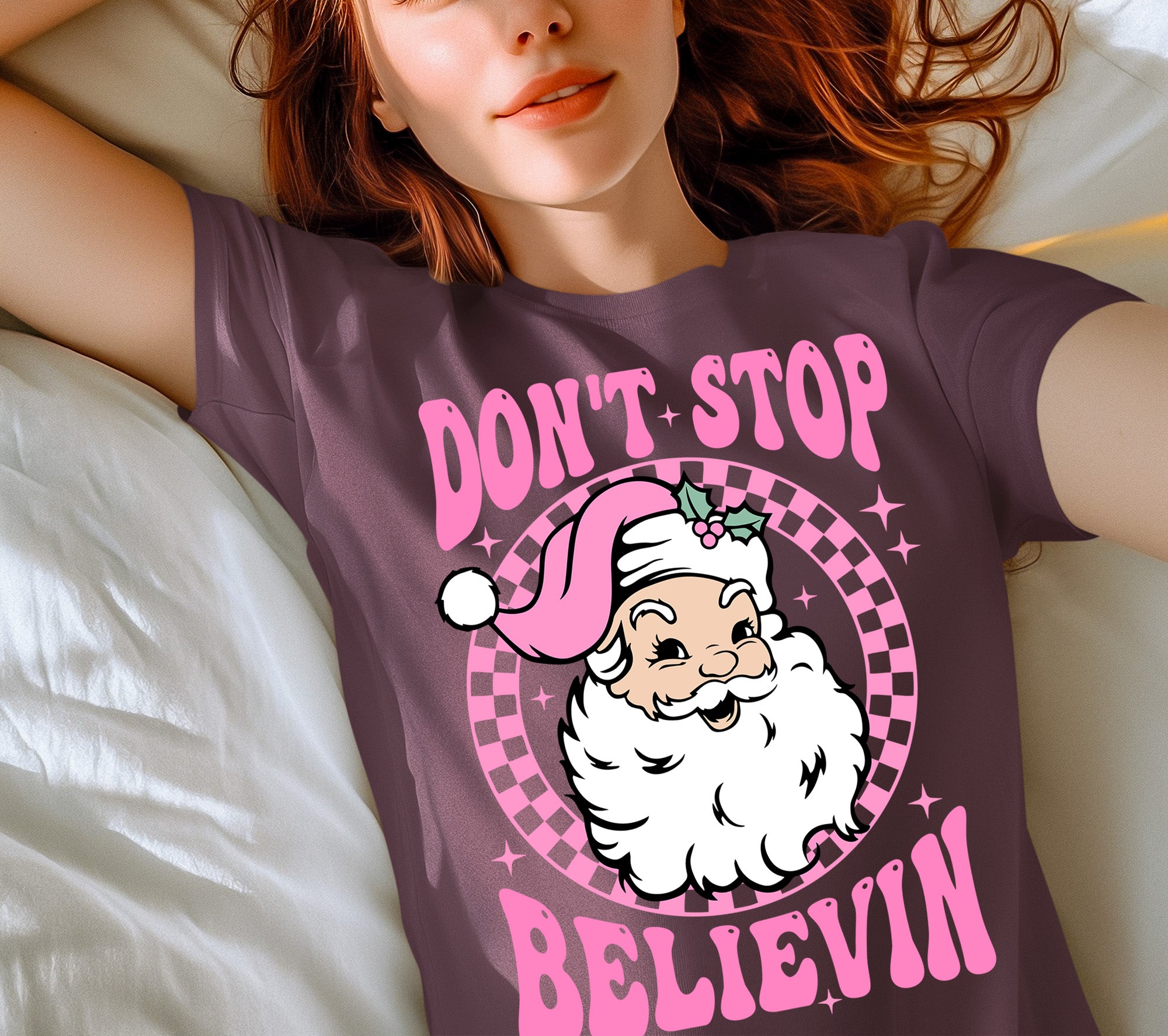 Christmas Cozy Knit Theme for Holiday Cheer - Festive Gift for Season of Joy T-Shirt