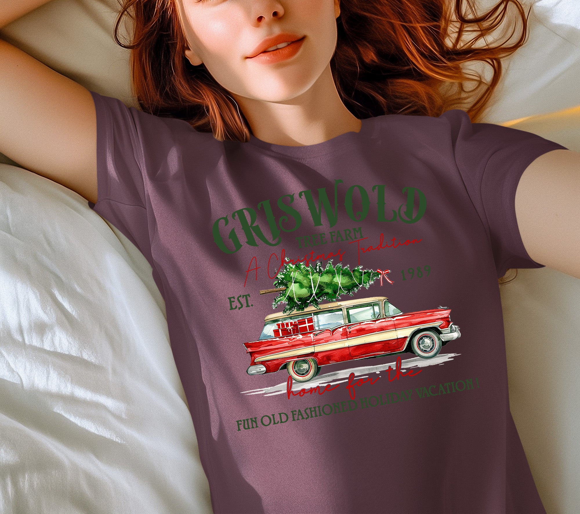 Griswold Tree Farm Christmas Magic, Rustic Holiday Charm for Seasonal Celebrations and Gift Giving T-Shirt