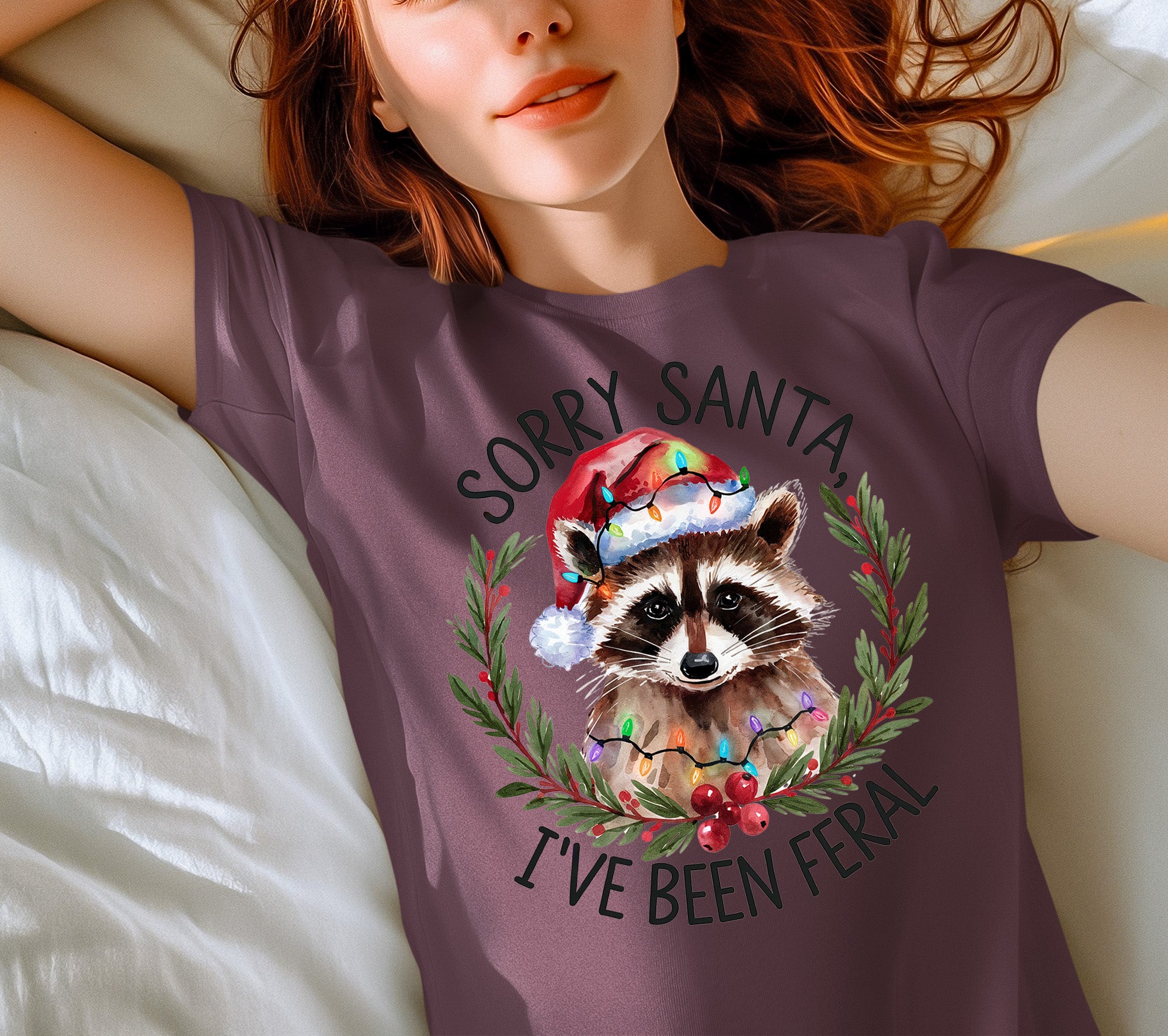 Sorry Santa, I’ve Been Fereal — Christmas Themed Quote for Festive DIY Creations, Holiday Cheer Gift Idea T-Shirt