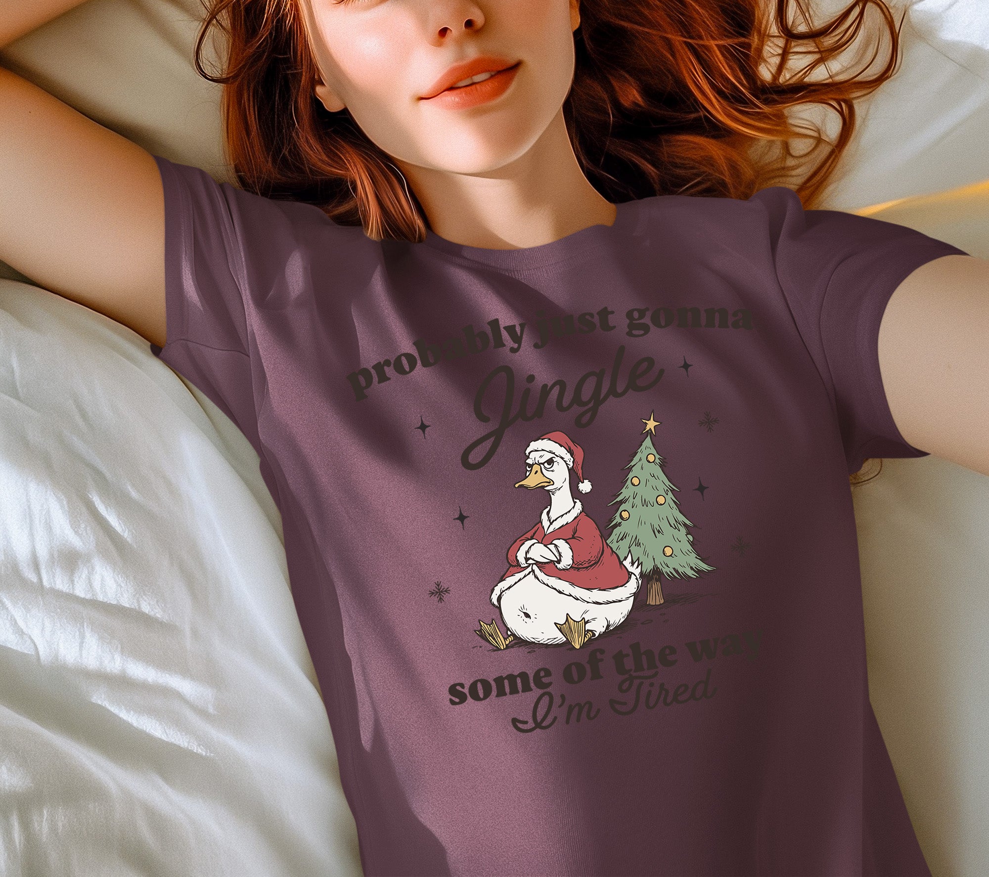 Christmas Joy Collection: Festive accessory with bell charm, sparkling red & green accents for holiday cheer, perfect gift idea, jingle T-Shirt