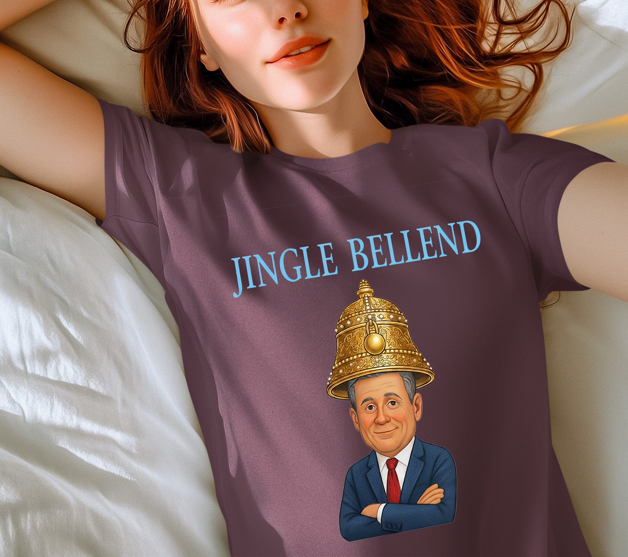 Jingle Bellend – Christmas Cheer Jewelry, Festive Holiday Accessory, Yuletide Sparkle Gift, Seasonal Celebration T-Shirt