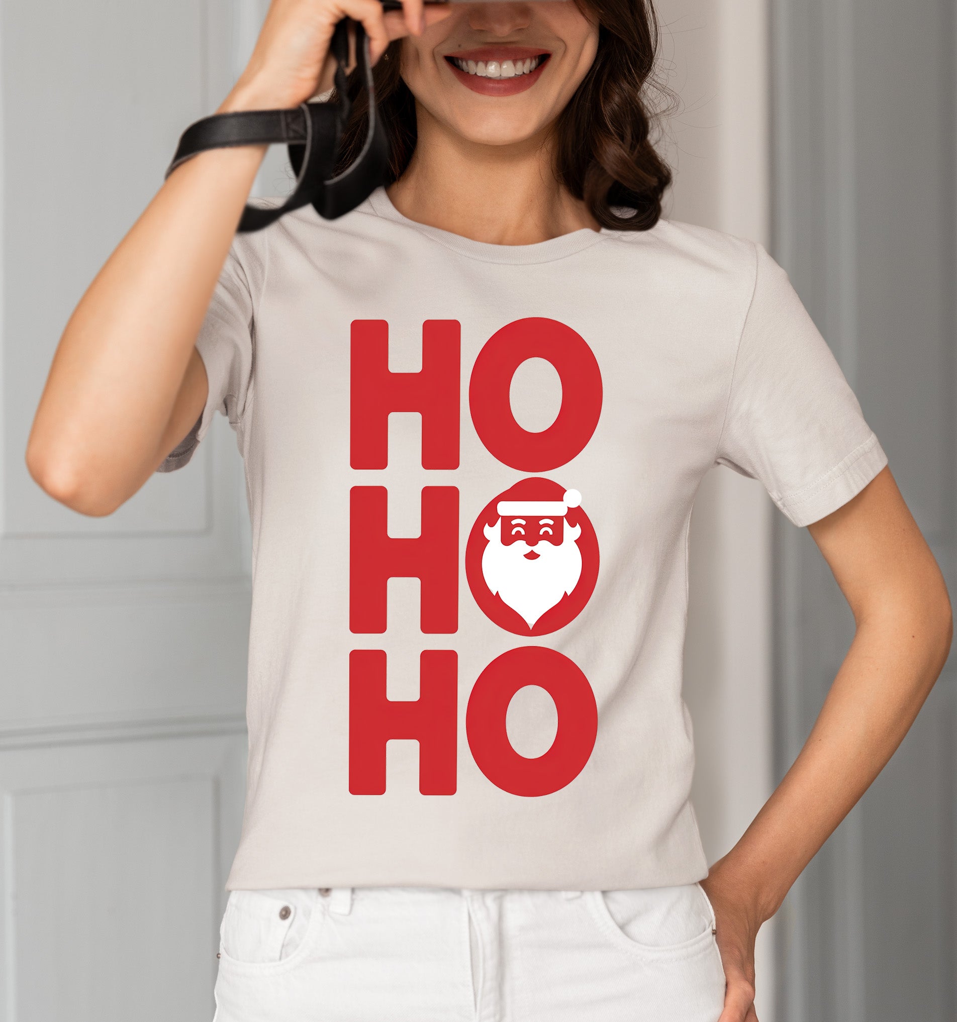 Ho Ho Ho Christmas Cheer — Festive Seasonal Joy for the Holidays, Merry & Bright T-Shirt