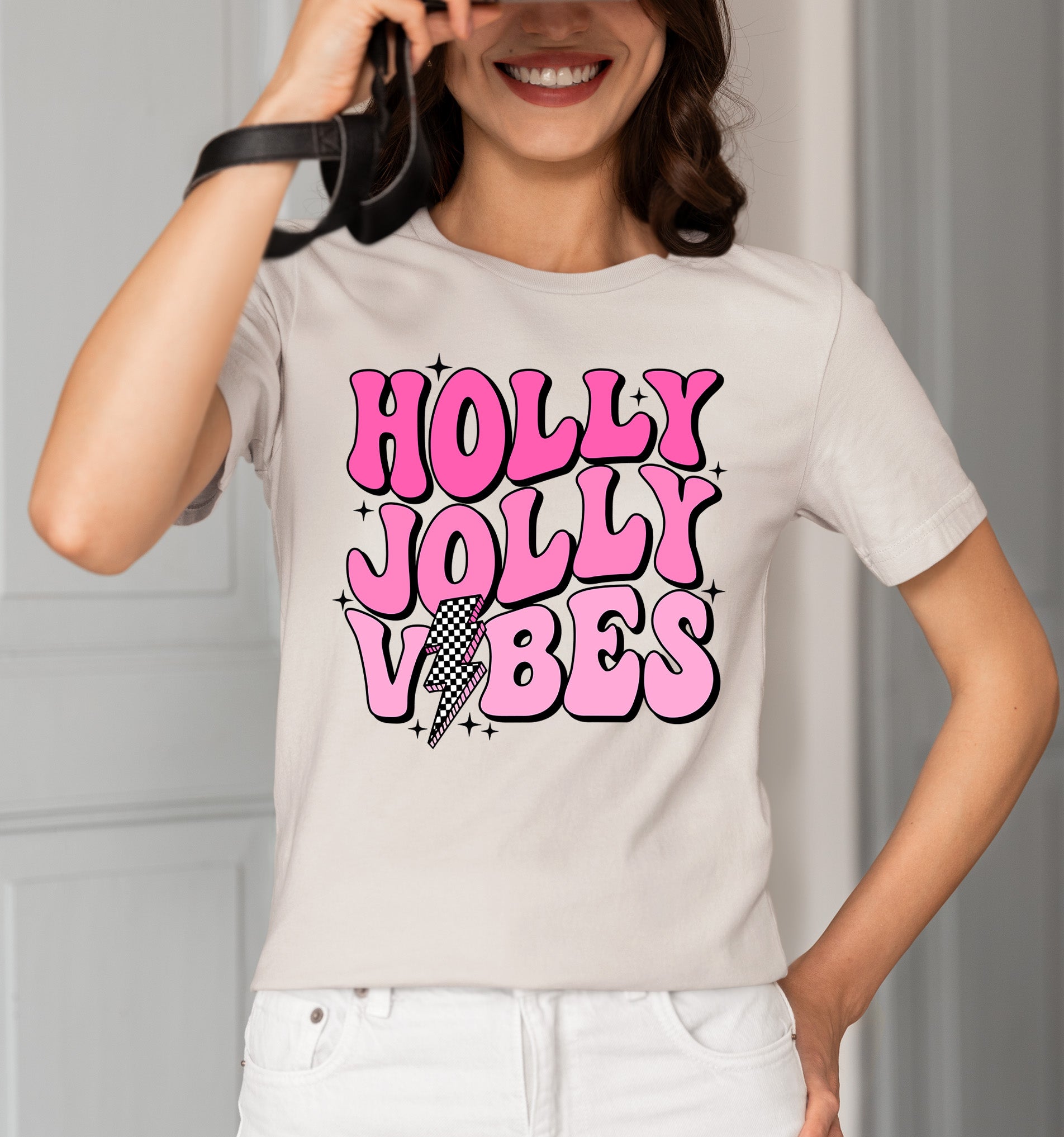 Holly Jolly Vibes Christmas Mood - Festive Seasonal Cheer, Cozy Holiday Spirit, Gift Idea for Winter Nights T-Shirt