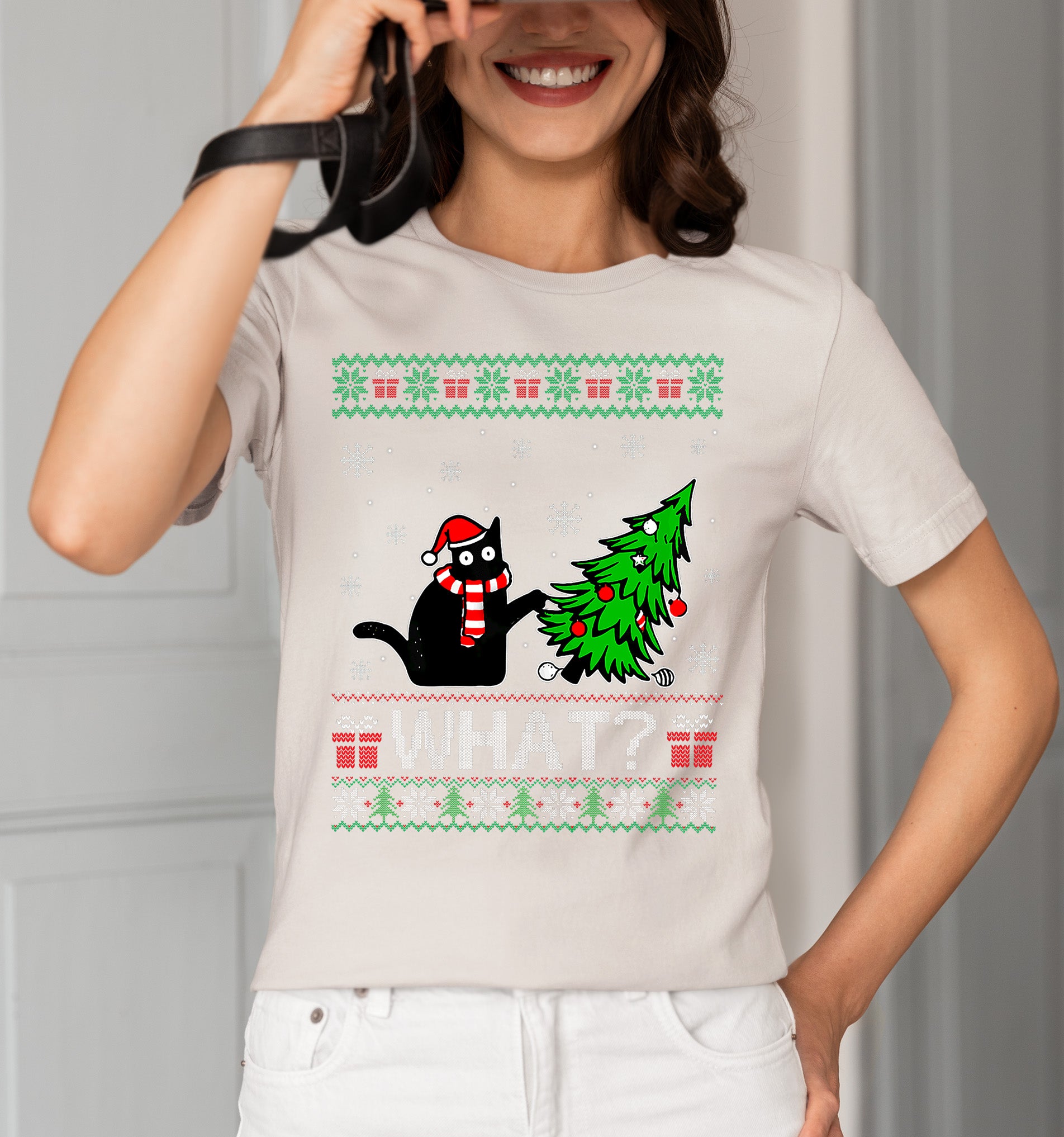 Retro Christmas Vintage Holiday Motif for Crafts, Scrapbooks, and DIY Projects T-Shirt