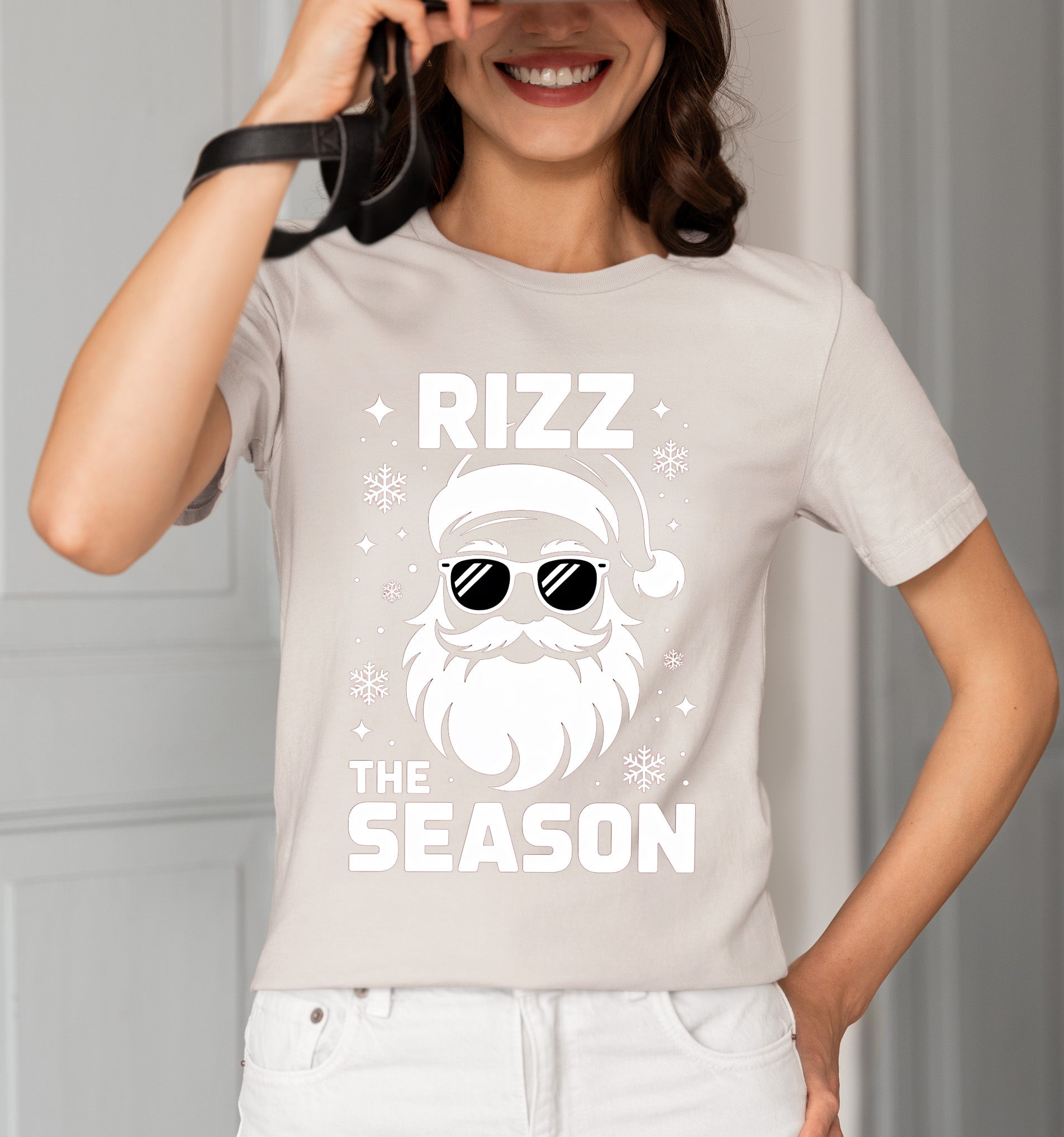 Rizz the Season Christmas Collectible, Handmade Holiday Treasure, Festive Seasonal Character for Gift or Display T-Shirt