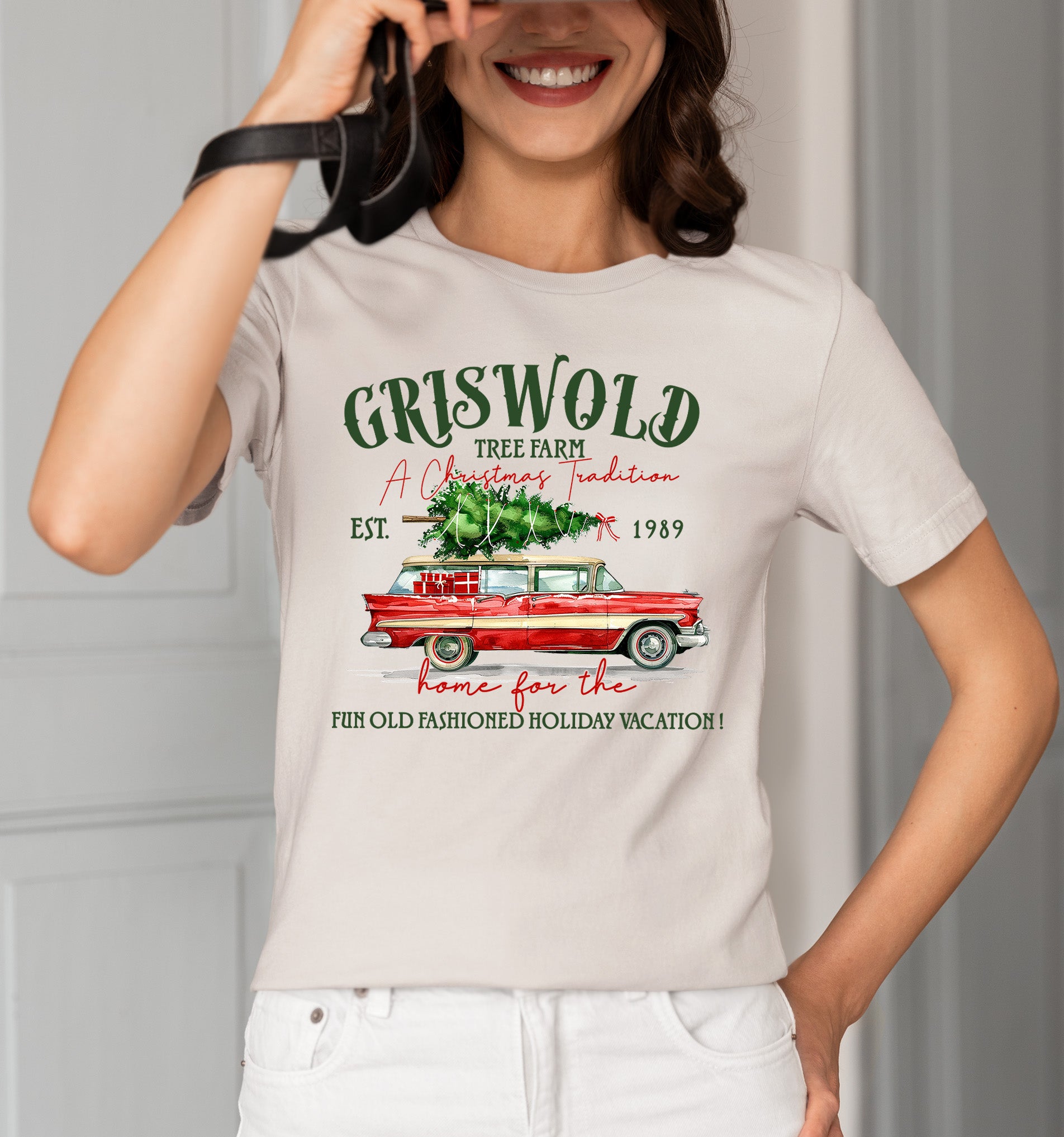 Griswold Tree Farm Christmas Magic, Rustic Holiday Charm for Seasonal Celebrations and Gift Giving T-Shirt