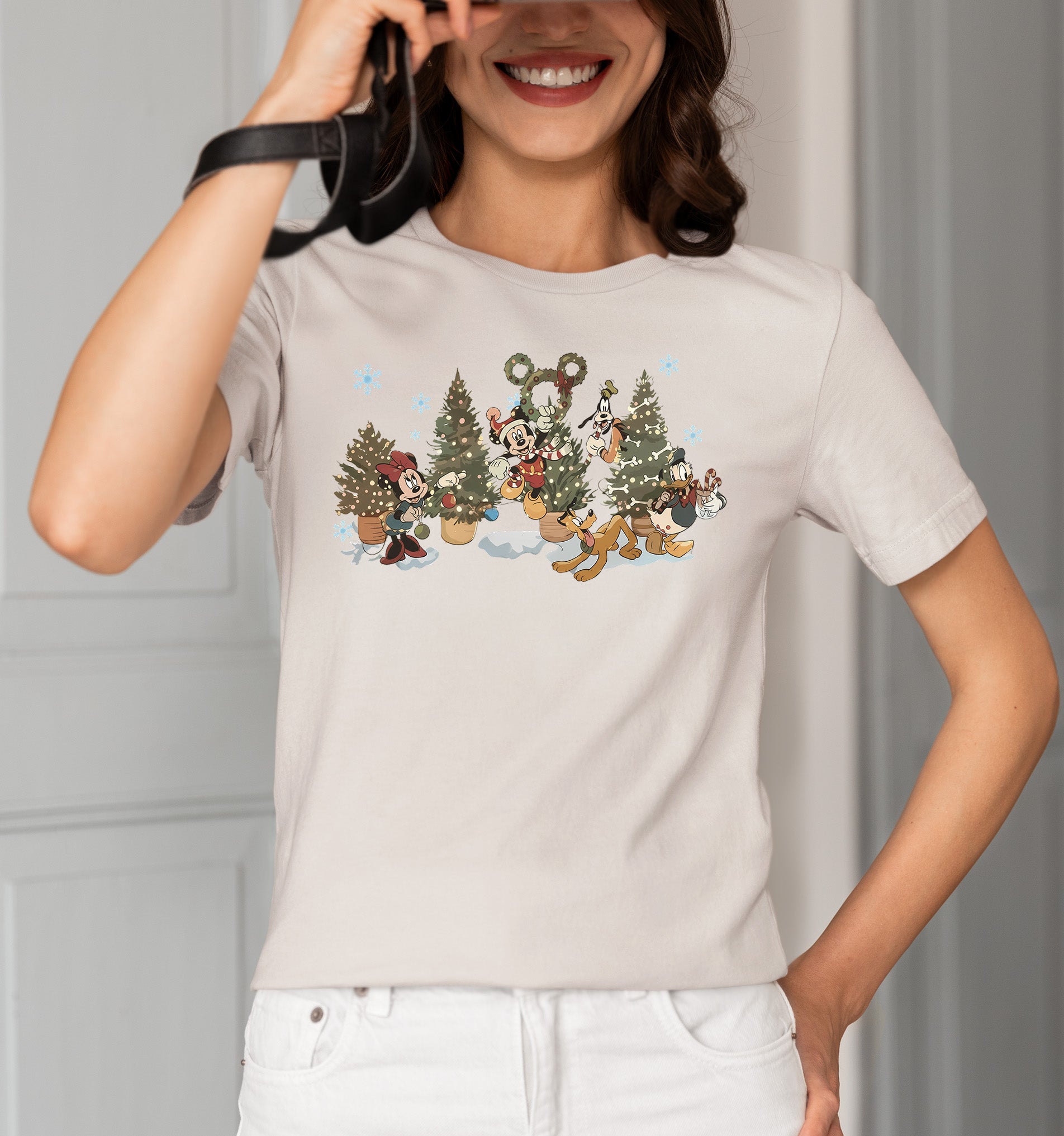 Vintage Christmas Fairytale Retro Style - Yuletide Nostalgia, Cozy Holiday Vintage Theme T-Shirt