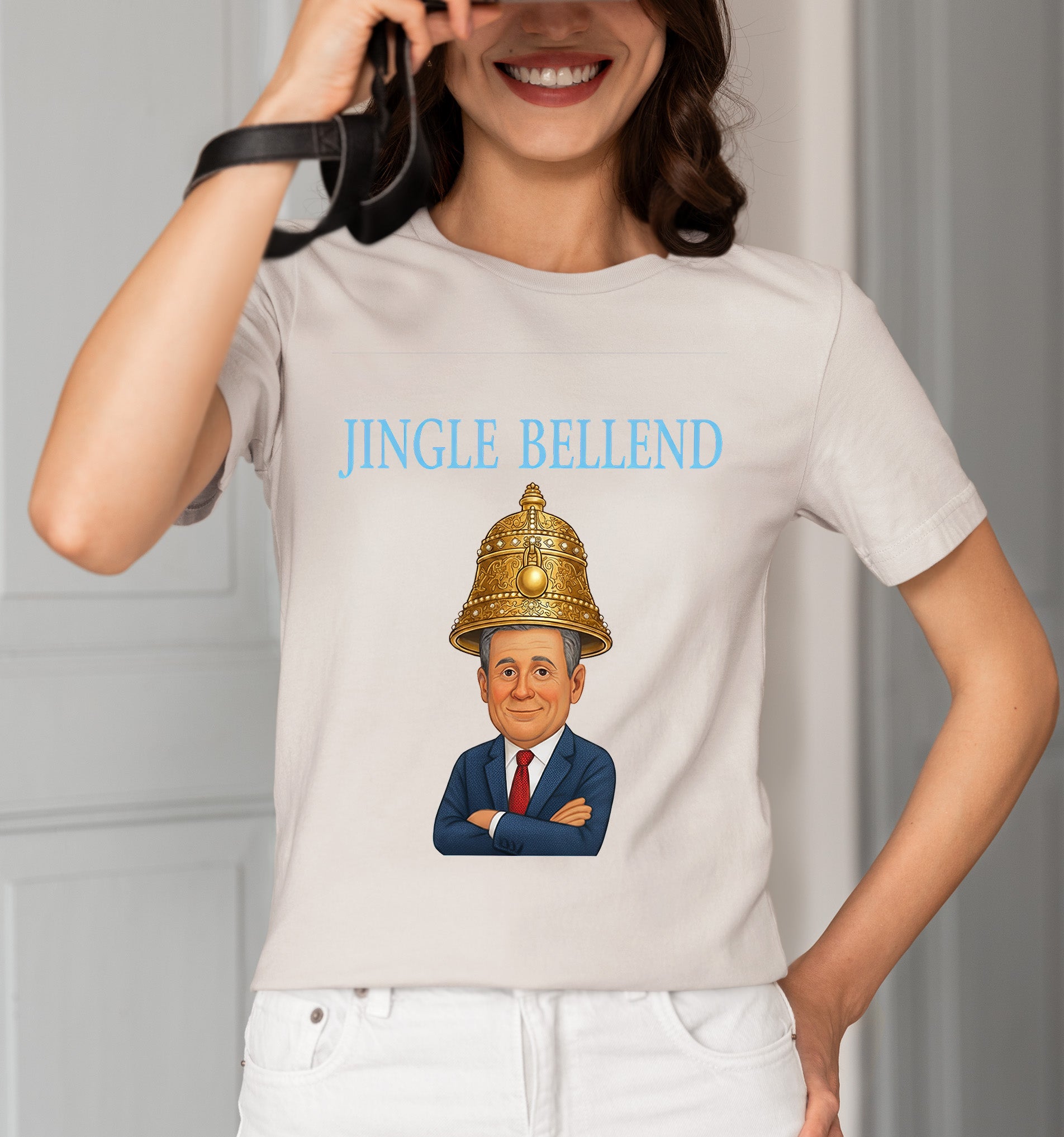 Jingle Bellend – Christmas Cheer Jewelry, Festive Holiday Accessory, Yuletide Sparkle Gift, Seasonal Celebration T-Shirt