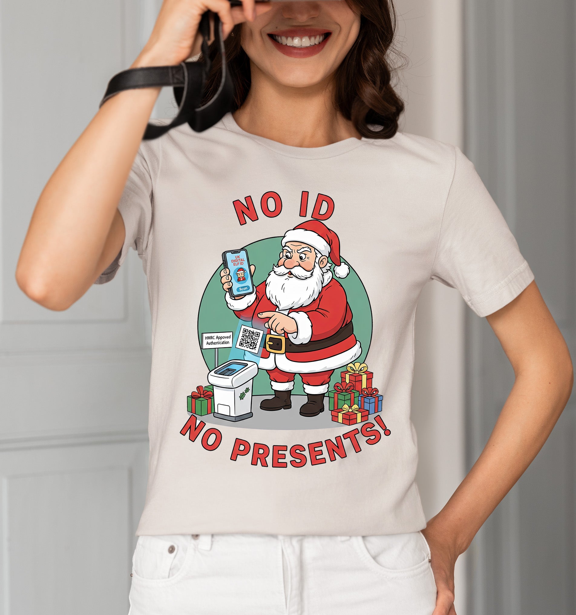 Christmas Themed Keepsake for the Holiday Season - Handmade Festive Charm, Unique Seasonal Gift for Collectors T-Shirt