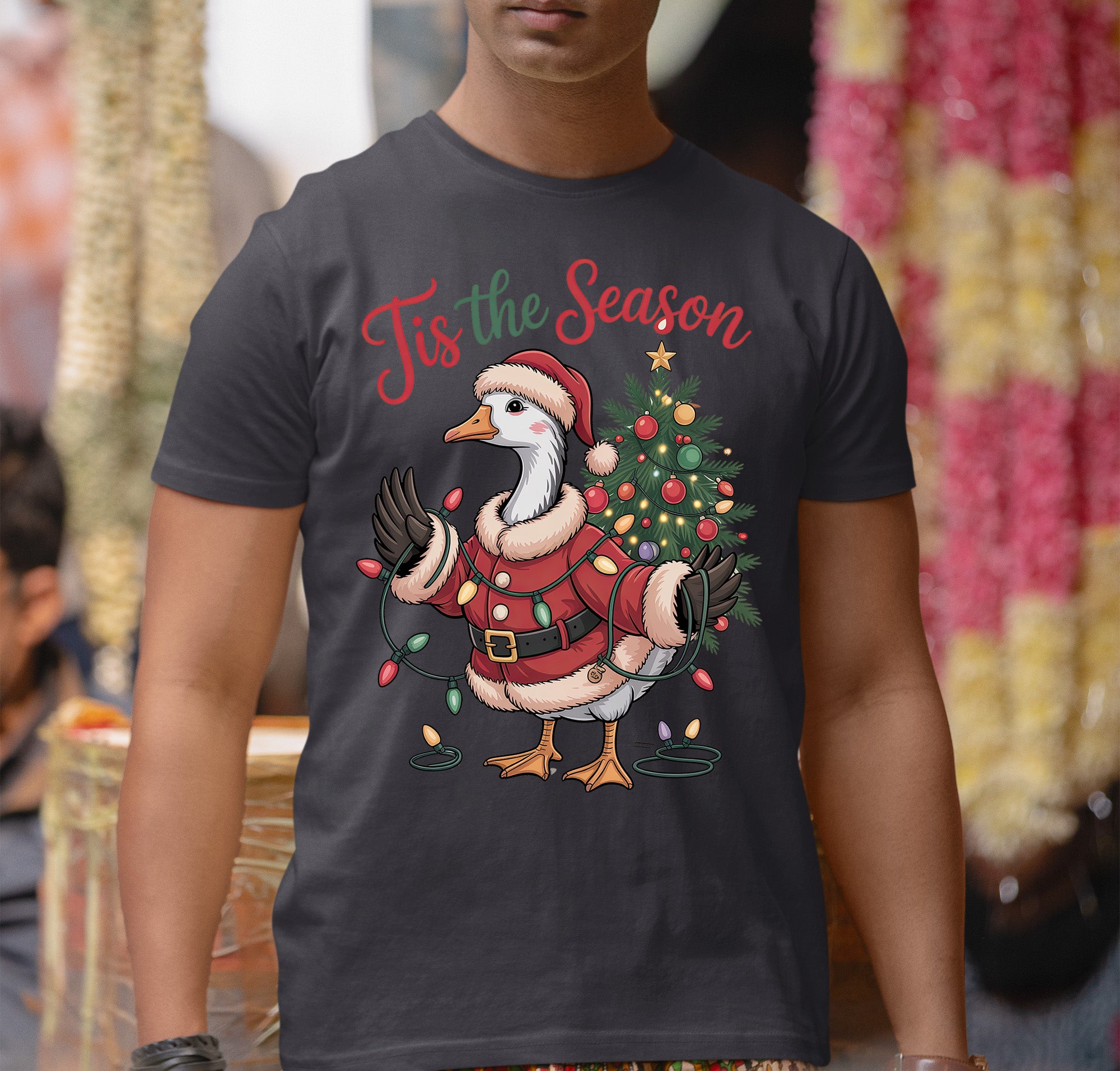 Tis the Season Christmas Clip Art – Festive Typography for Scrapbooking and Seasonal Projects T-Shirt