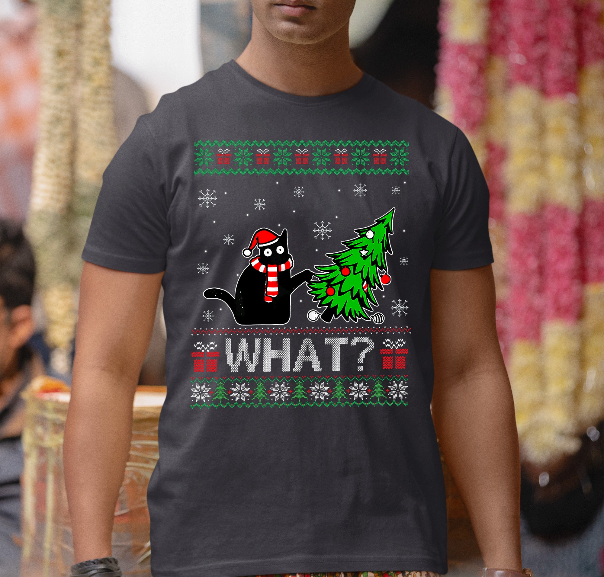 Retro Christmas Vintage Holiday Motif for Crafts, Scrapbooks, and DIY Projects T-Shirt