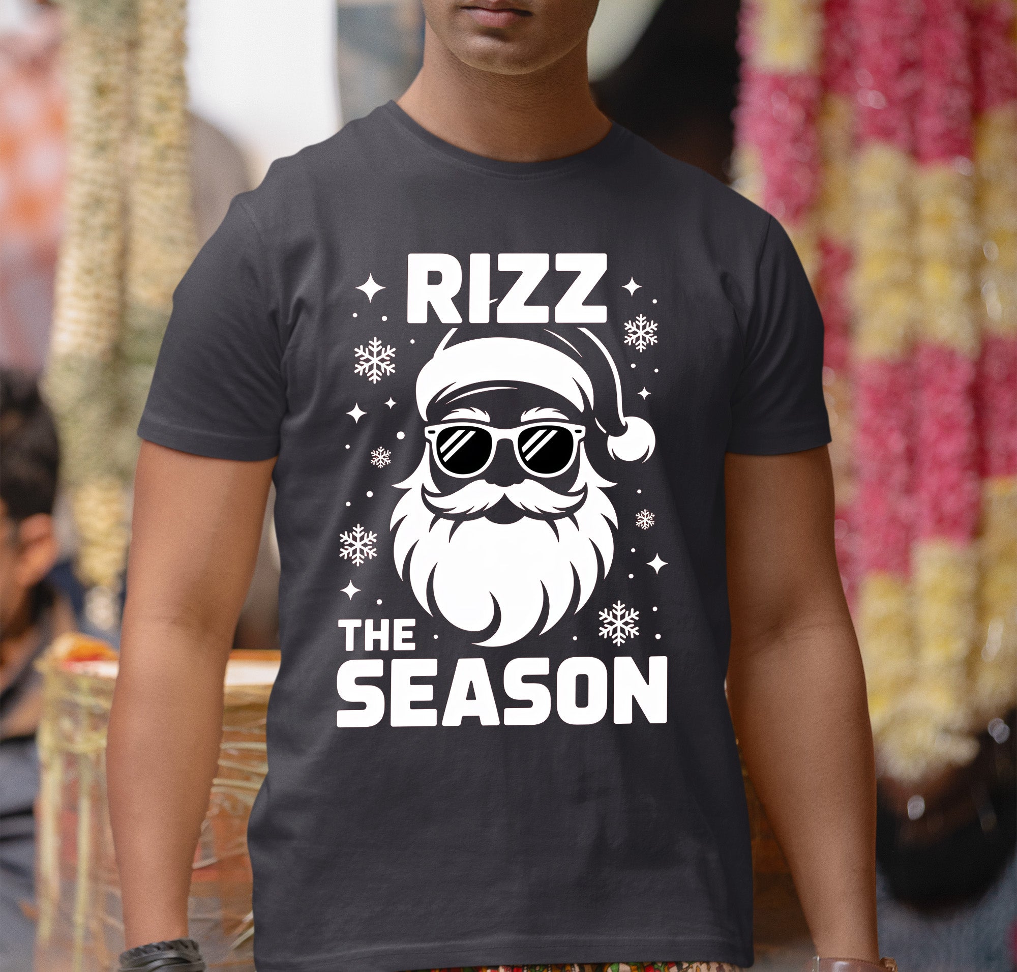 Rizz the Season Christmas Collectible, Handmade Holiday Treasure, Festive Seasonal Character for Gift or Display T-Shirt