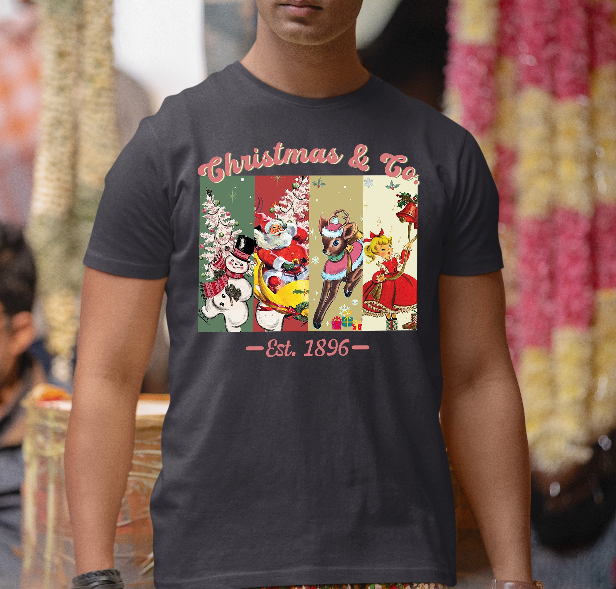 Christmas & Co 1896 Vintage Holiday Keepsake – Handmade Seasonal Gift for Collectors T-Shirt