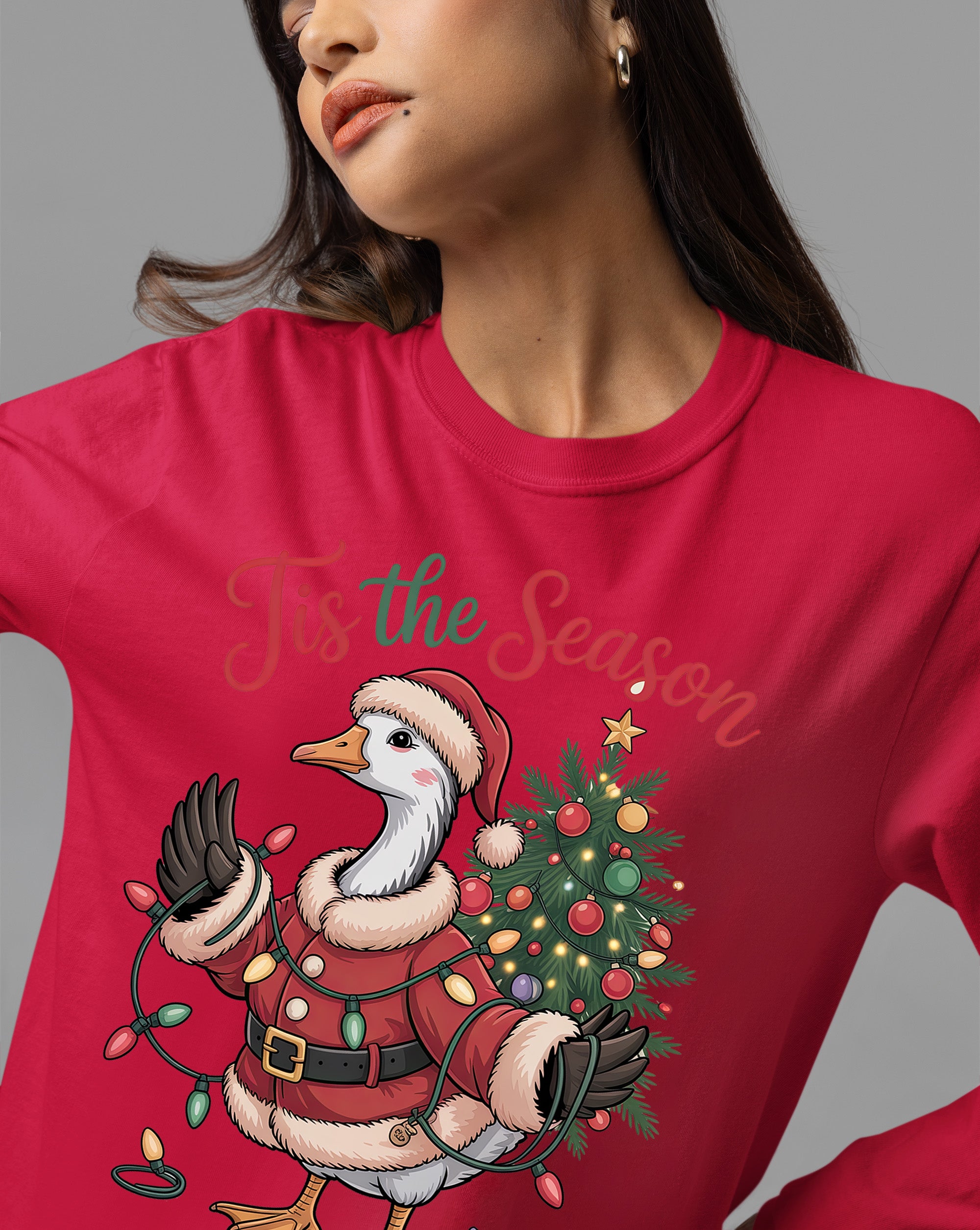 Tis the Season Christmas Clip Art – Festive Typography for Scrapbooking and Seasonal Projects T-Shirt