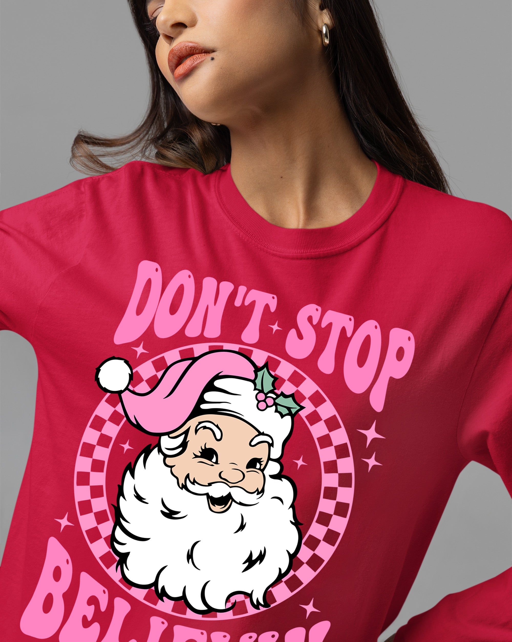 Christmas Cozy Knit Theme for Holiday Cheer - Festive Gift for Season of Joy T-Shirt