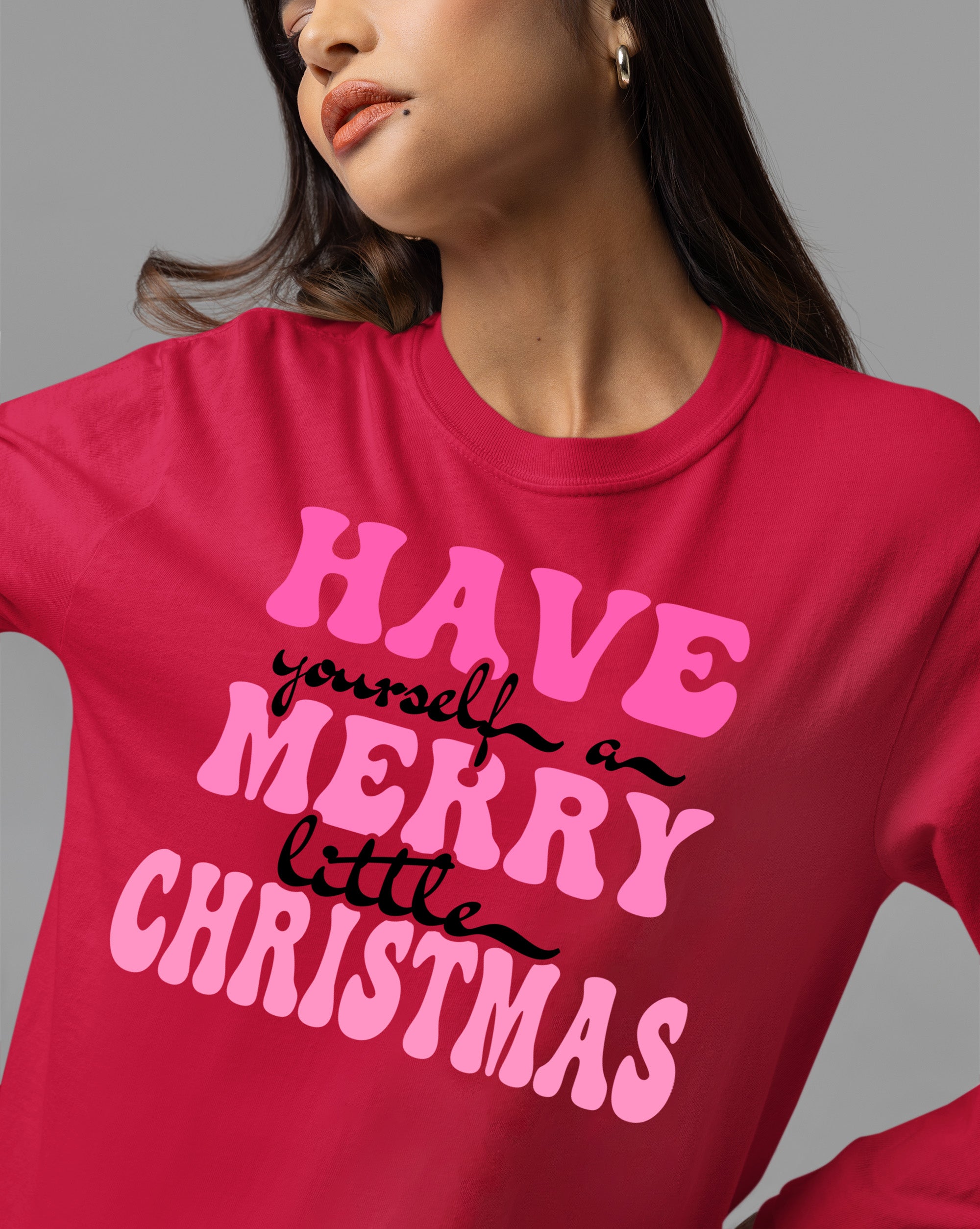 Have yourself a merry little christmas - festive vibes for cozy gifting and seasonal joy T-Shirt