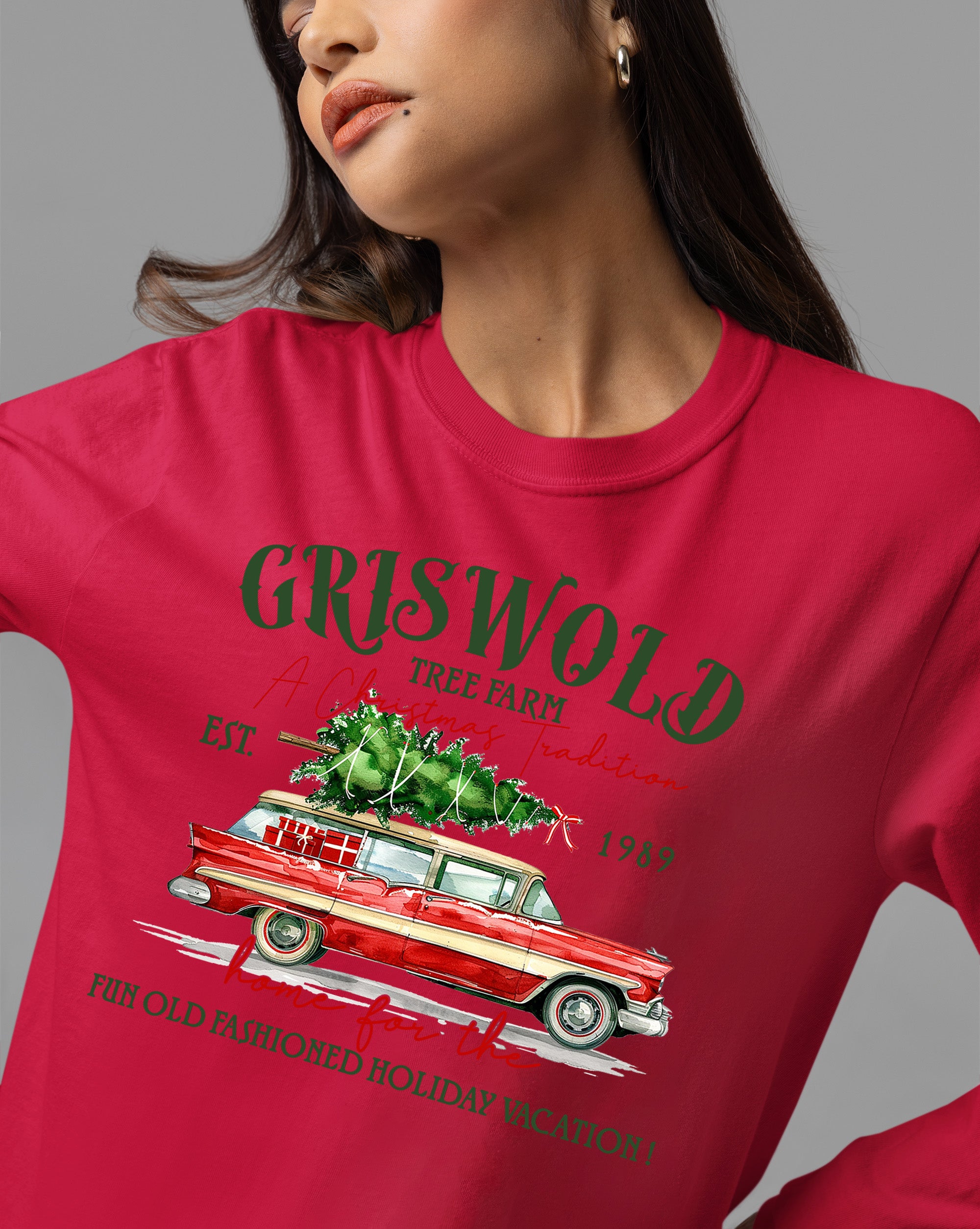 Griswold Tree Farm Christmas Magic, Rustic Holiday Charm for Seasonal Celebrations and Gift Giving T-Shirt