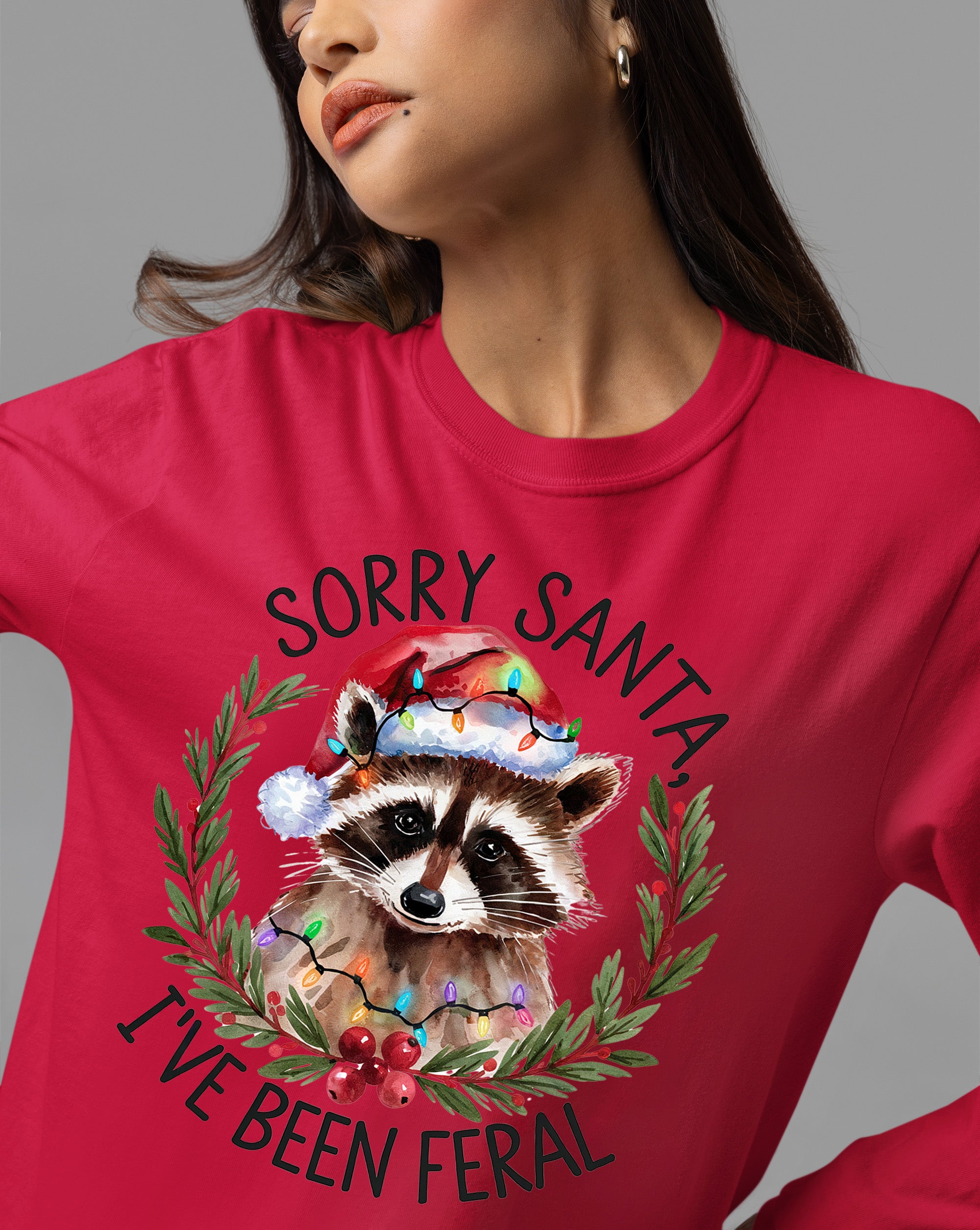Sorry Santa, I’ve Been Fereal — Christmas Themed Quote for Festive DIY Creations, Holiday Cheer Gift Idea T-Shirt