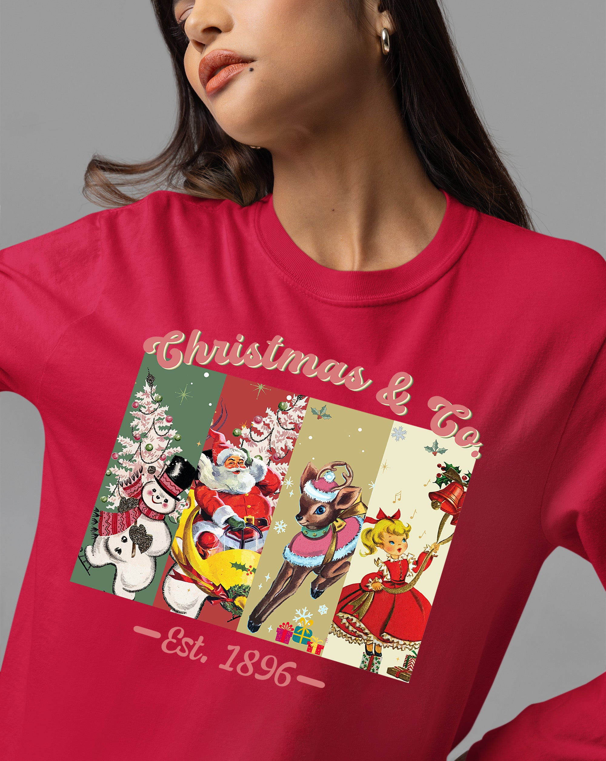 Christmas & Co 1896 Vintage Holiday Keepsake – Handmade Seasonal Gift for Collectors T-Shirt