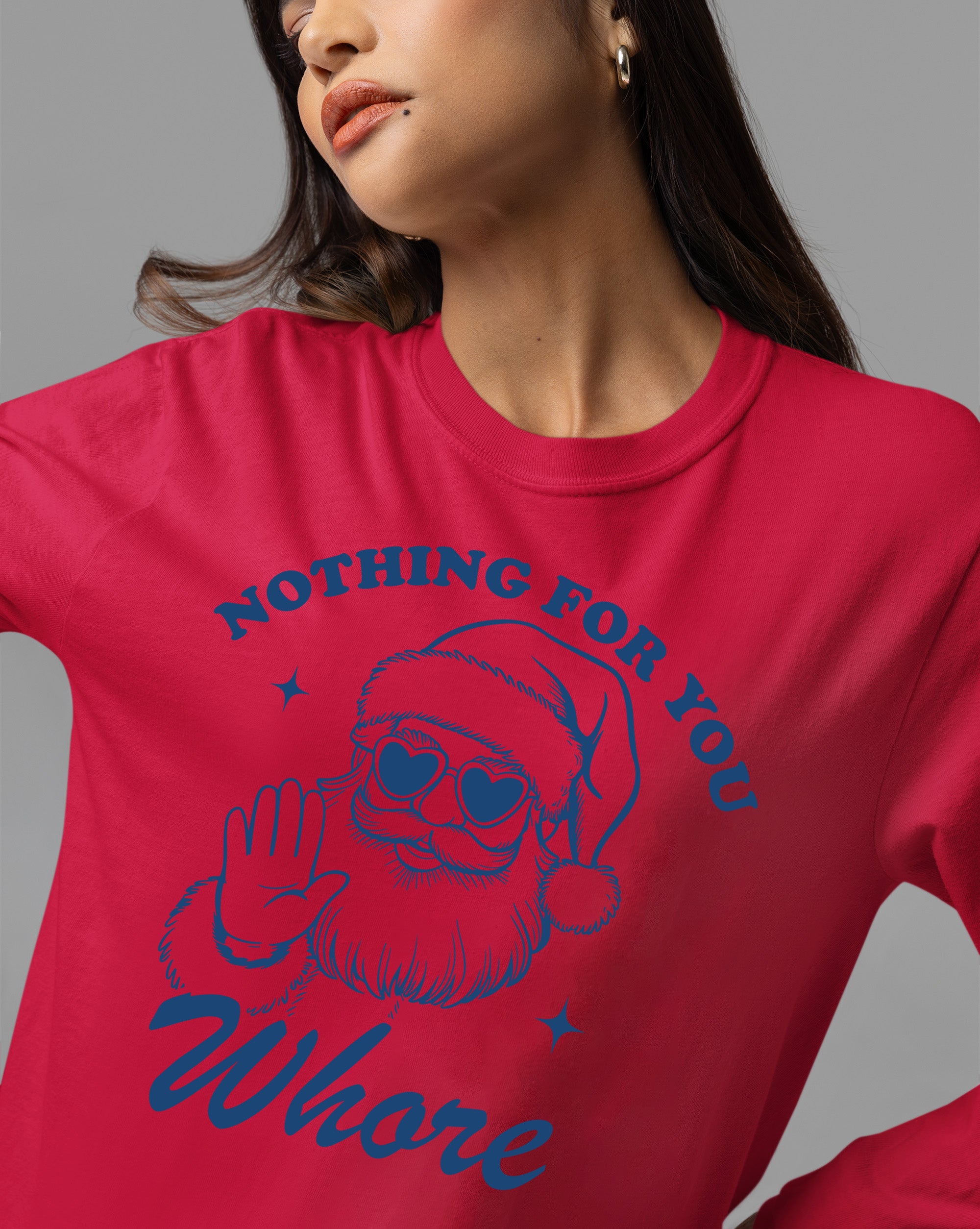Cozy Christmas Village Scene – Snowy Night, Festive Holiday Artwork, Timeless Seasonal Art T-Shirt