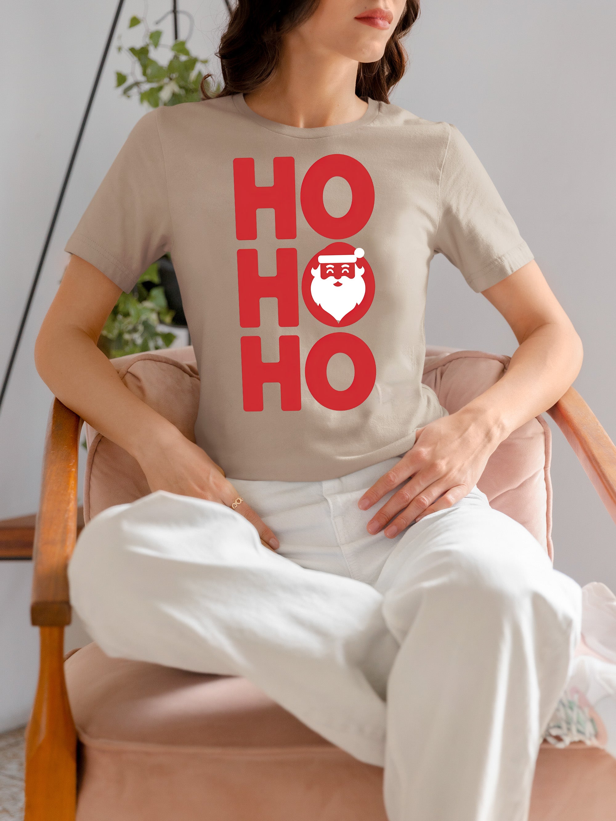 Ho Ho Ho Christmas Cheer — Festive Seasonal Joy for the Holidays, Merry & Bright T-Shirt